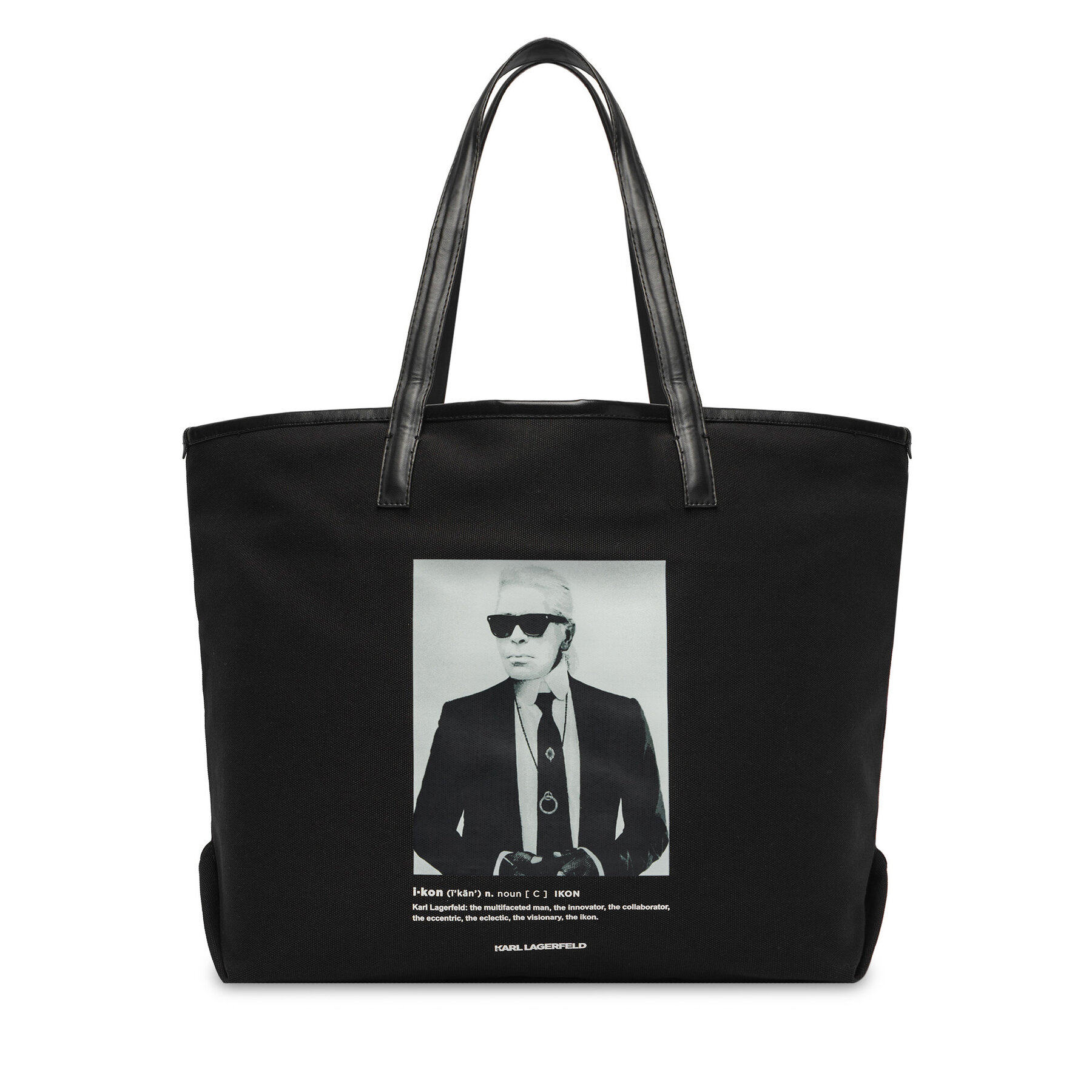 Дамска чанта KARL LAGERFELD B1W50059 Черен