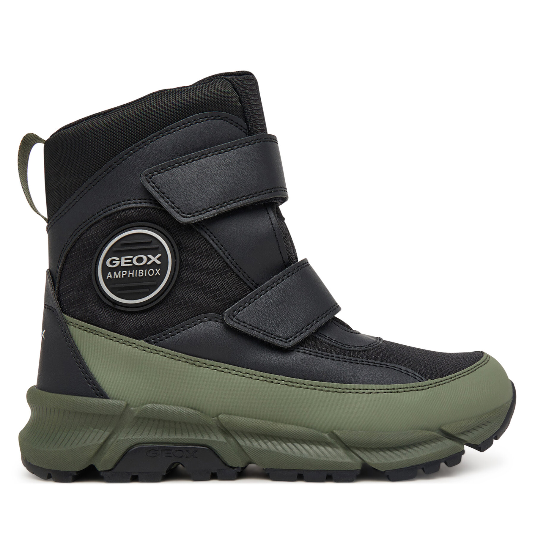 Зимни обувки Geox J Flexyper Plus Boy B Abx J66LCG 0FU54 C0033 S Тъмнозелен