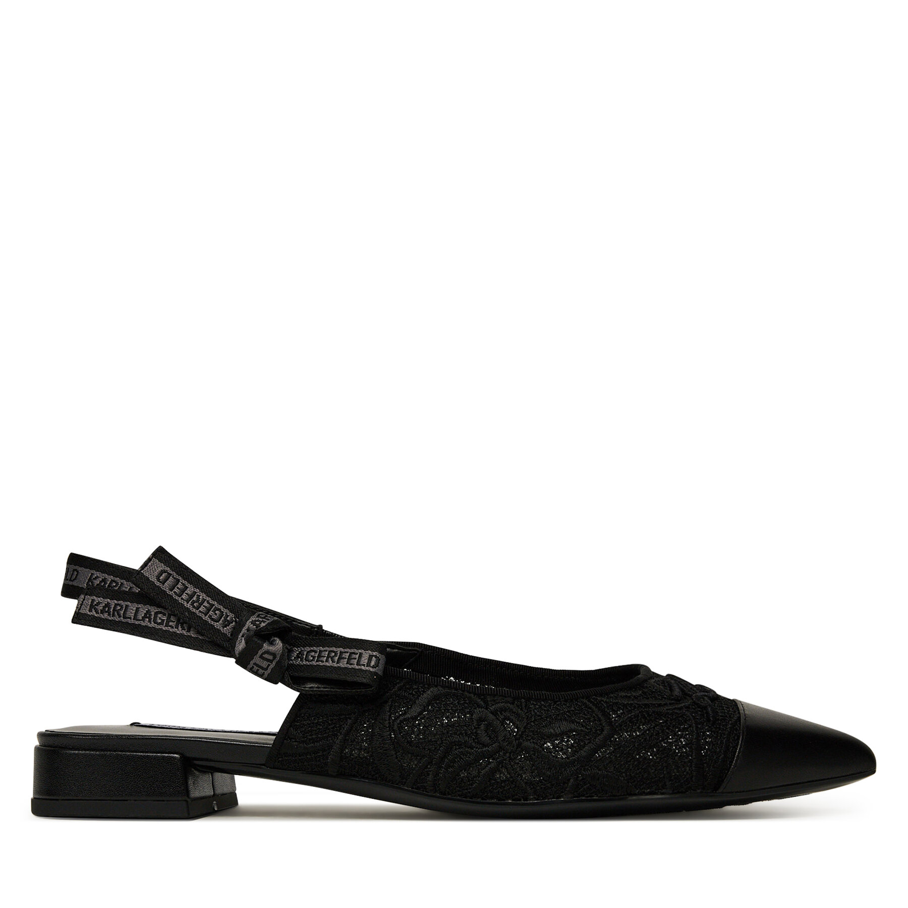 Sandale KARL LAGERFELD Kerrie KL40152A Negru