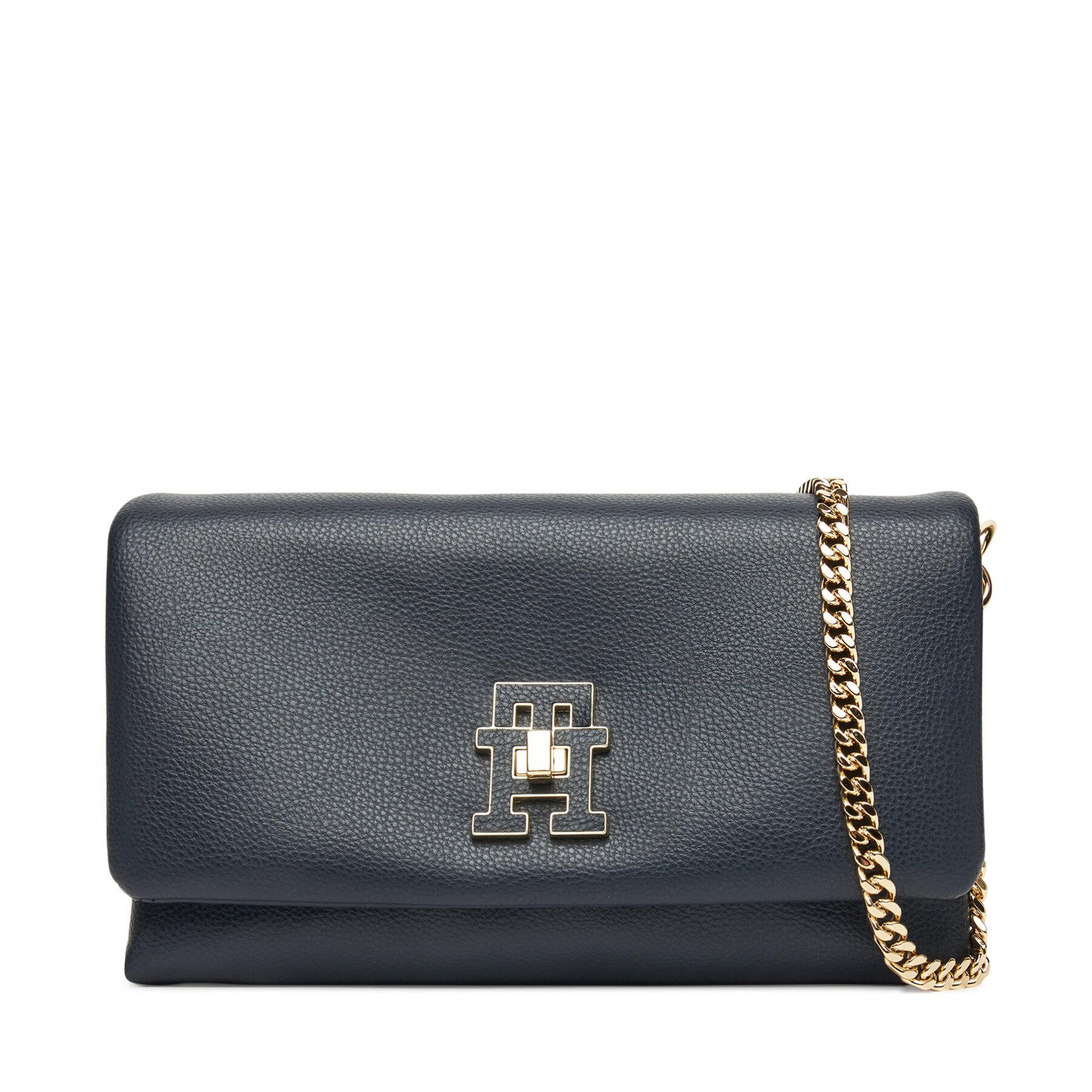 Дамска чанта Tommy Hilfiger Th Modern Mini Crossover AW0AW17462 Тъмносин