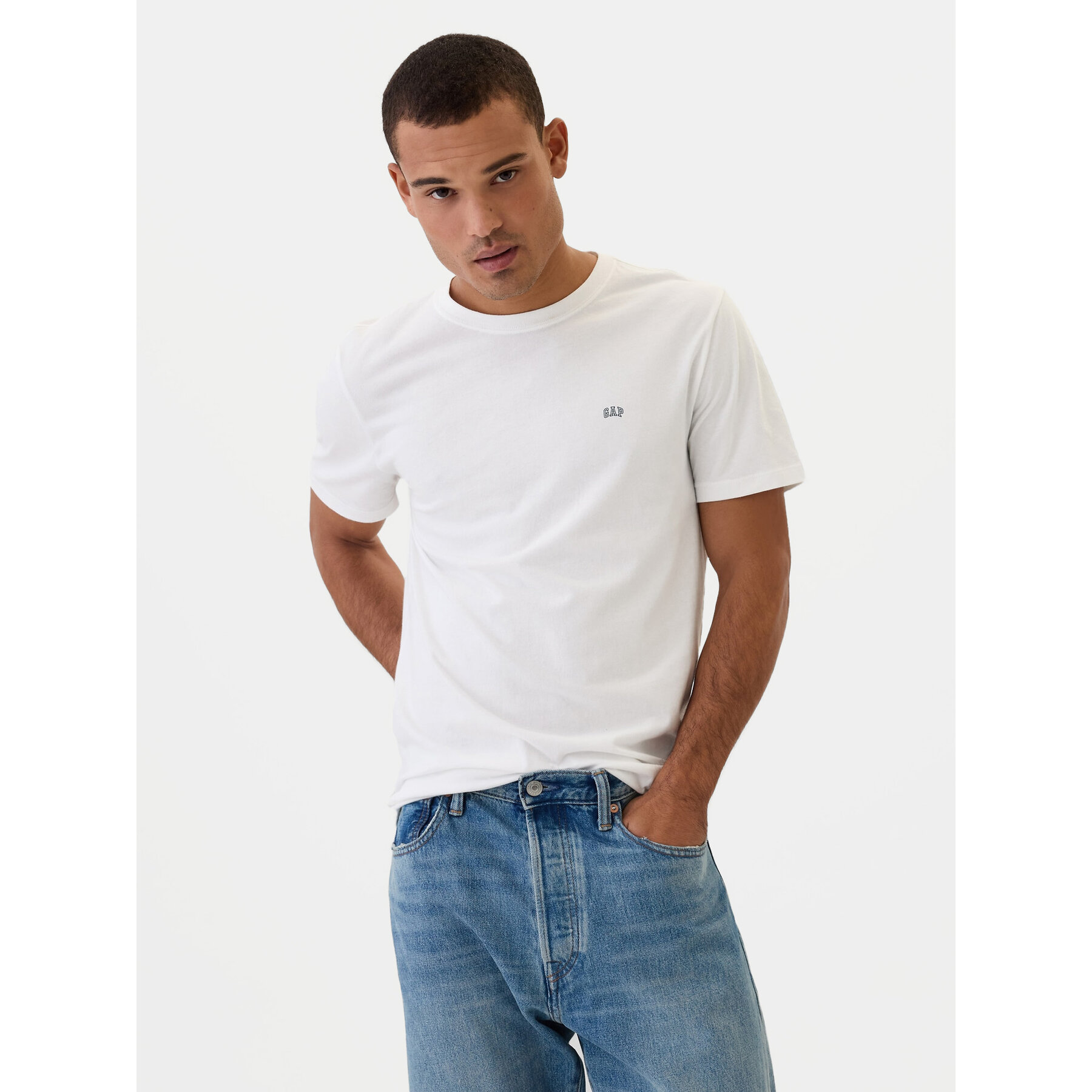 Gap T-shirt 502022-01 Bianco Regular Fit