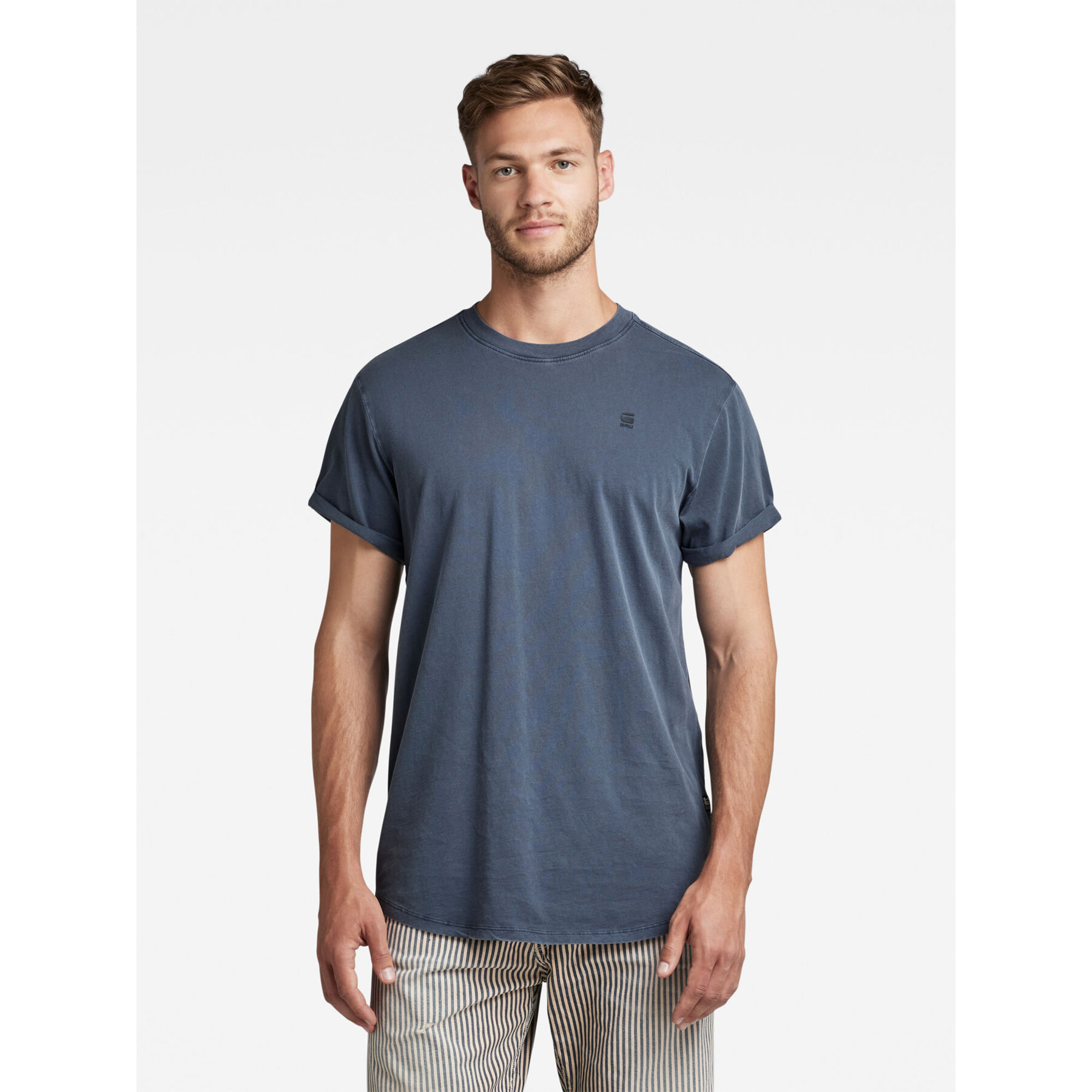 G-Star Raw T-Shirt D16396-2653-D418 Μπλε Regular Fit