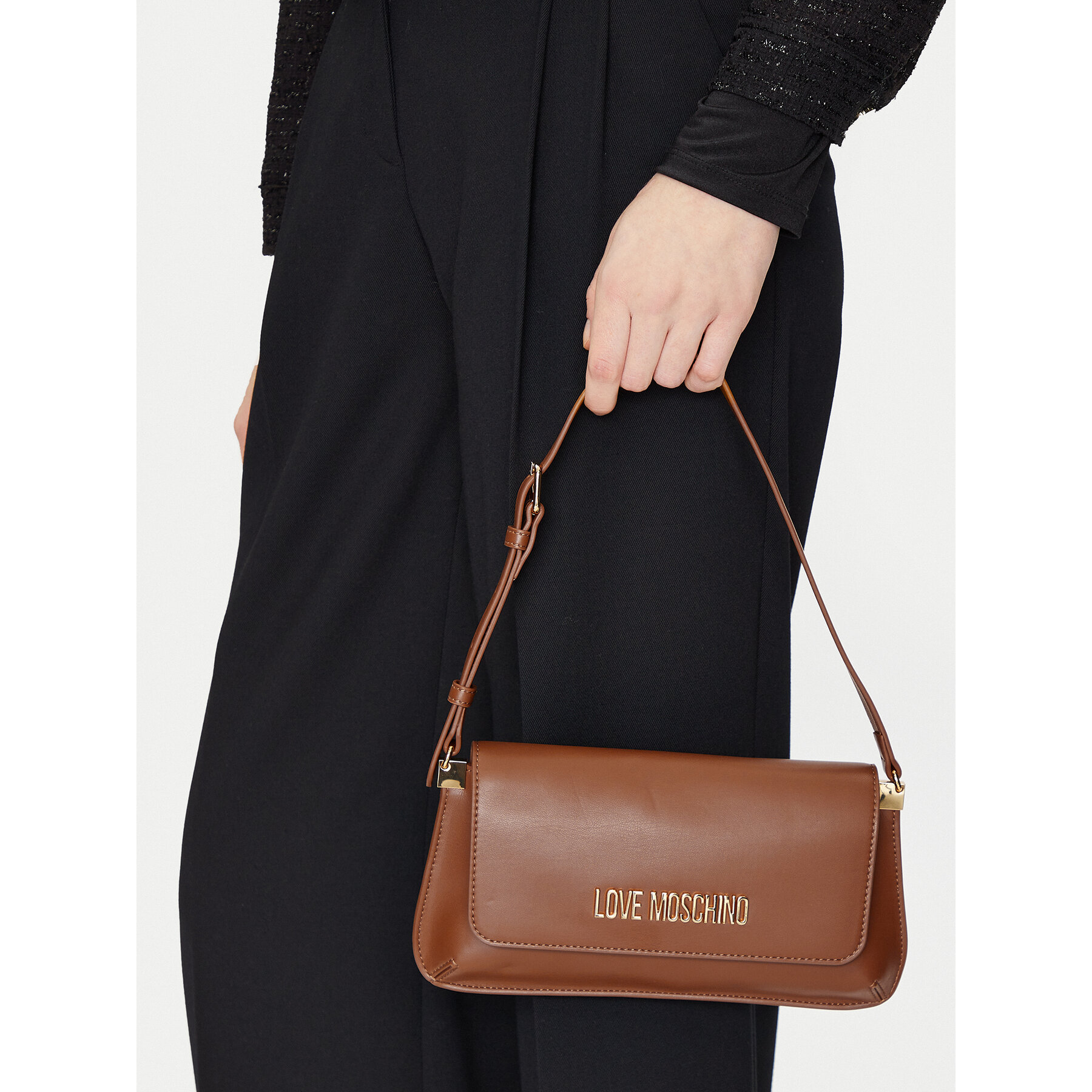 Táska LOVE MOSCHINO JC4058PP1MLO0201 Barna