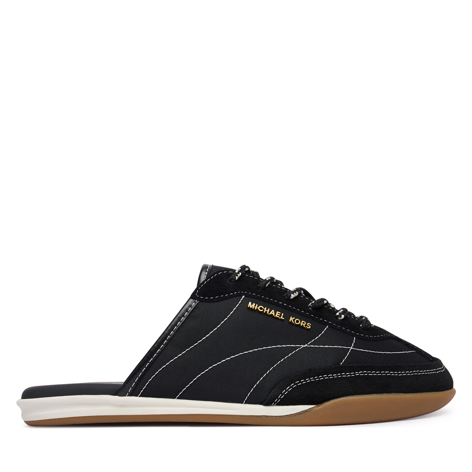 Şlapi MICHAEL Michael Kors Nolan 43T6NOFP2S Negru