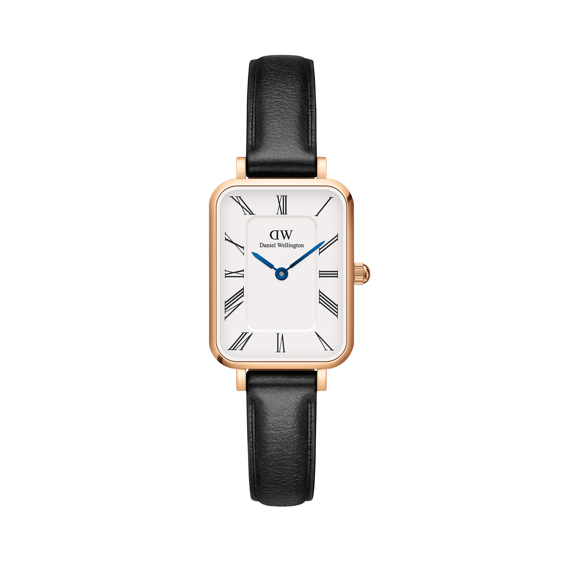 Hodinky Daniel Wellington Quadro Roman Numerals Sheffield DW00100689 Čierna