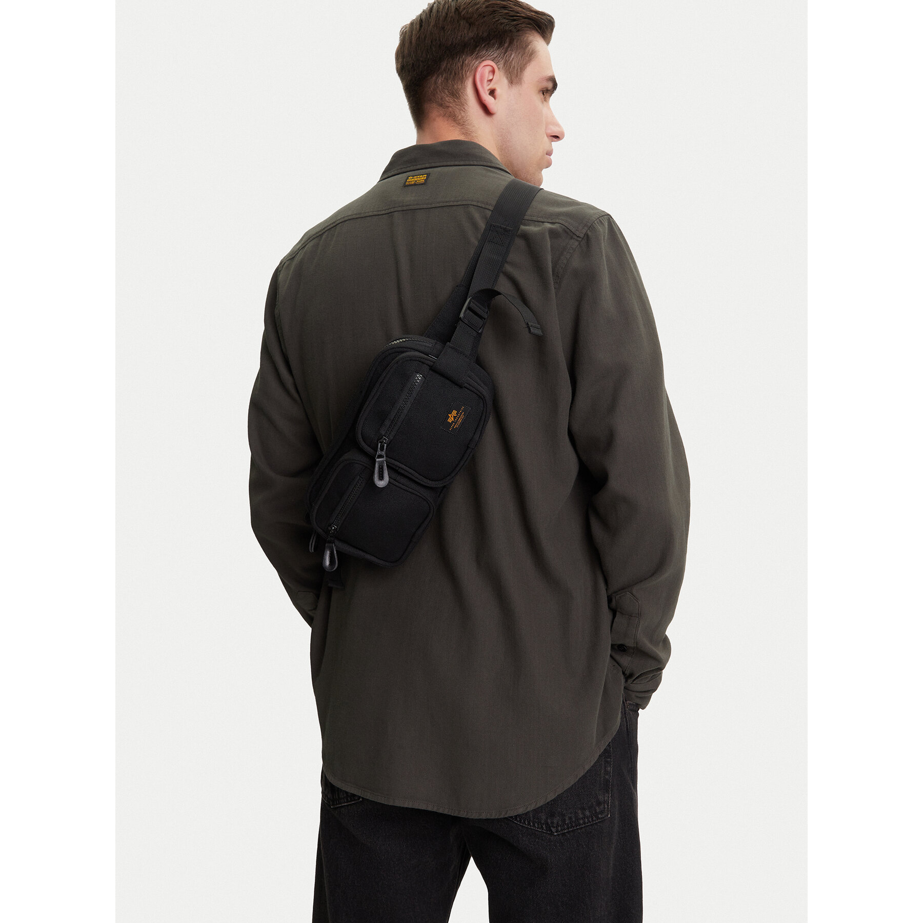 Τσαντάκι Μέσης﻿ Alpha Industries 156943 Μαύρο