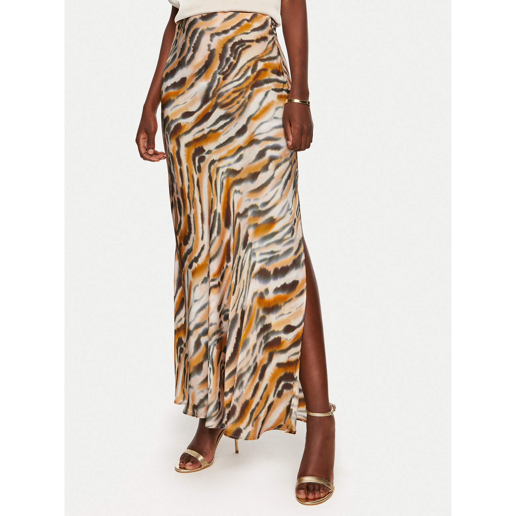 TWINSET Maxirock 242TP2656 Bunt Straight Fit