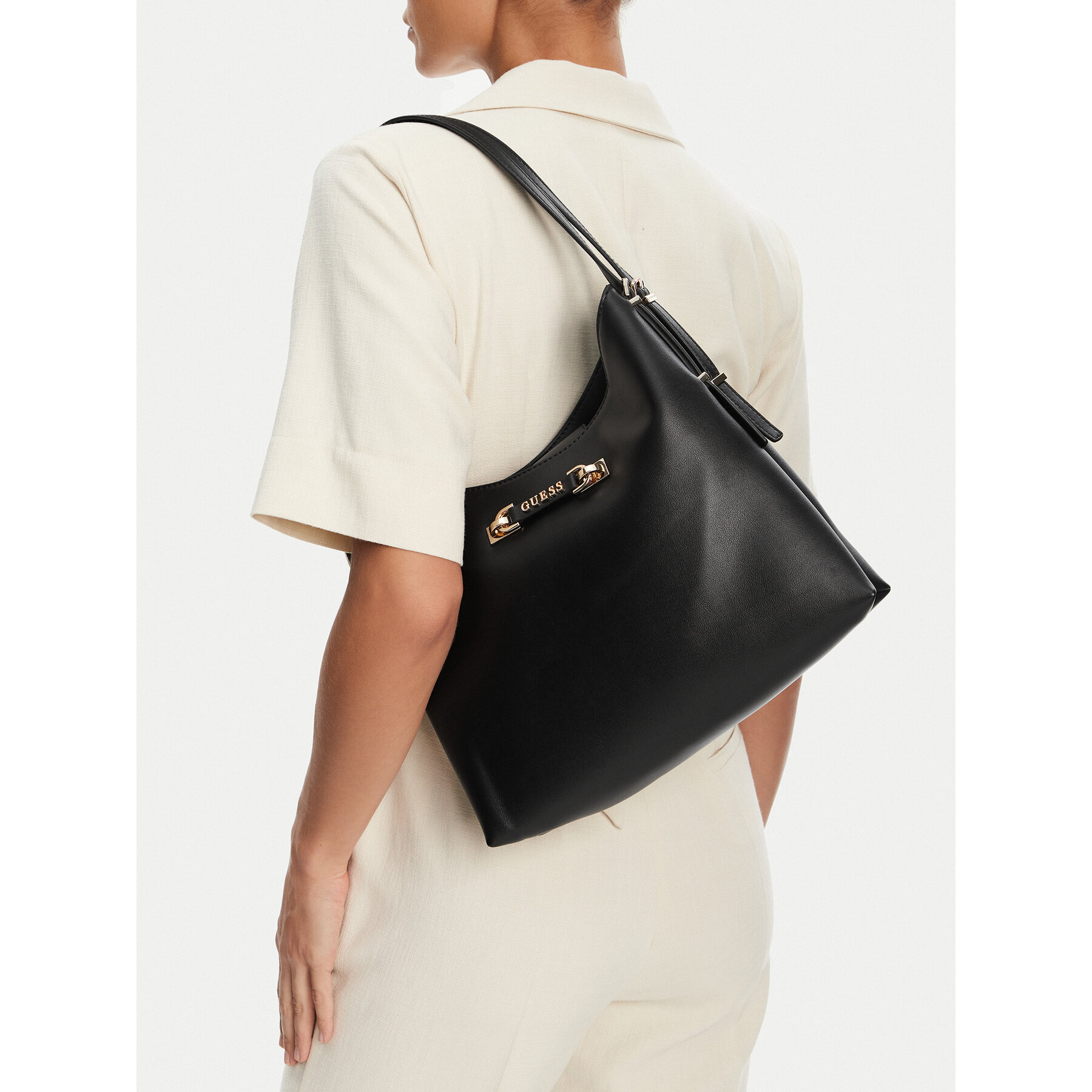 Дамска чанта Guess Lefia HWBG96 44020 Черен