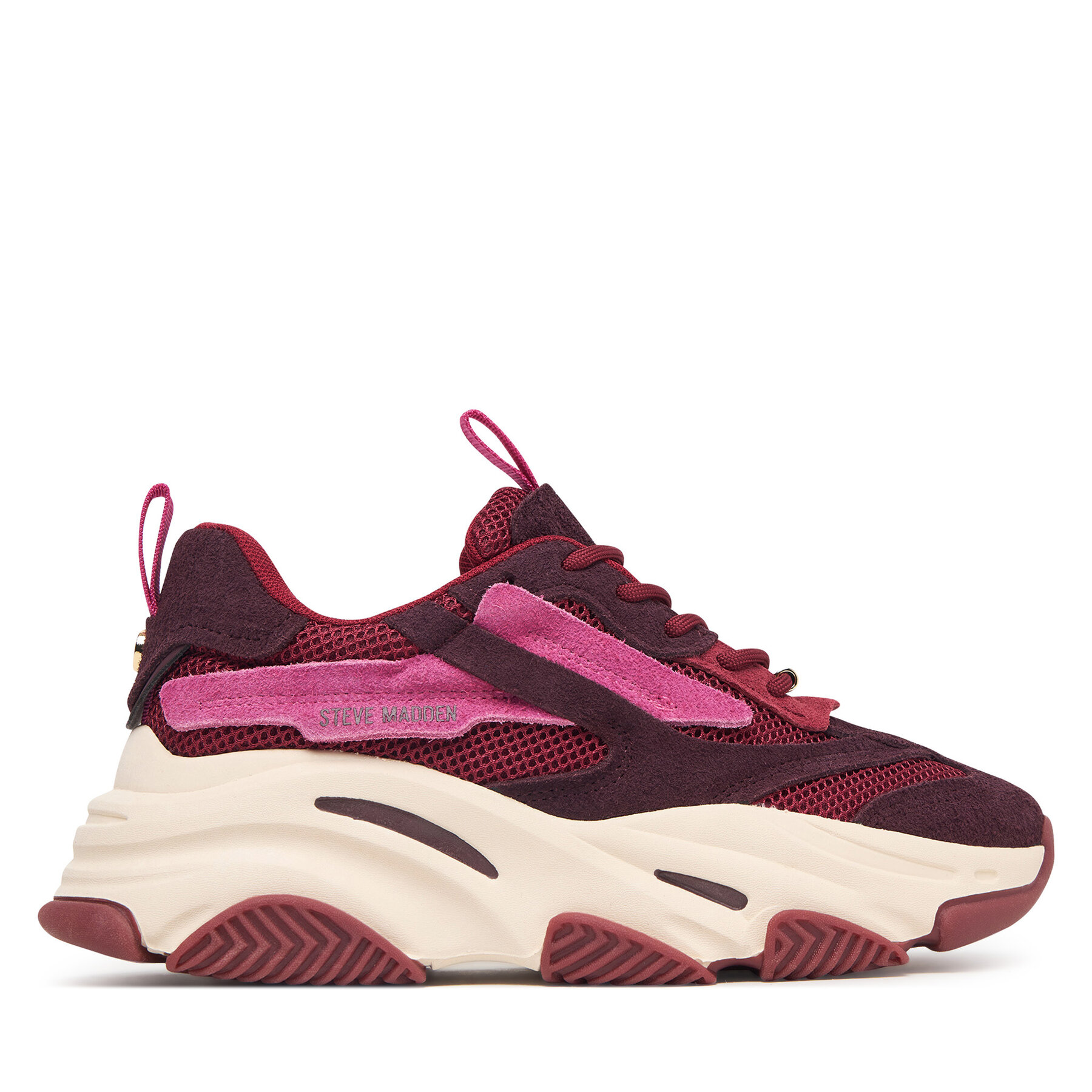 Sneakersy Steve Madden 11004652 Bordová