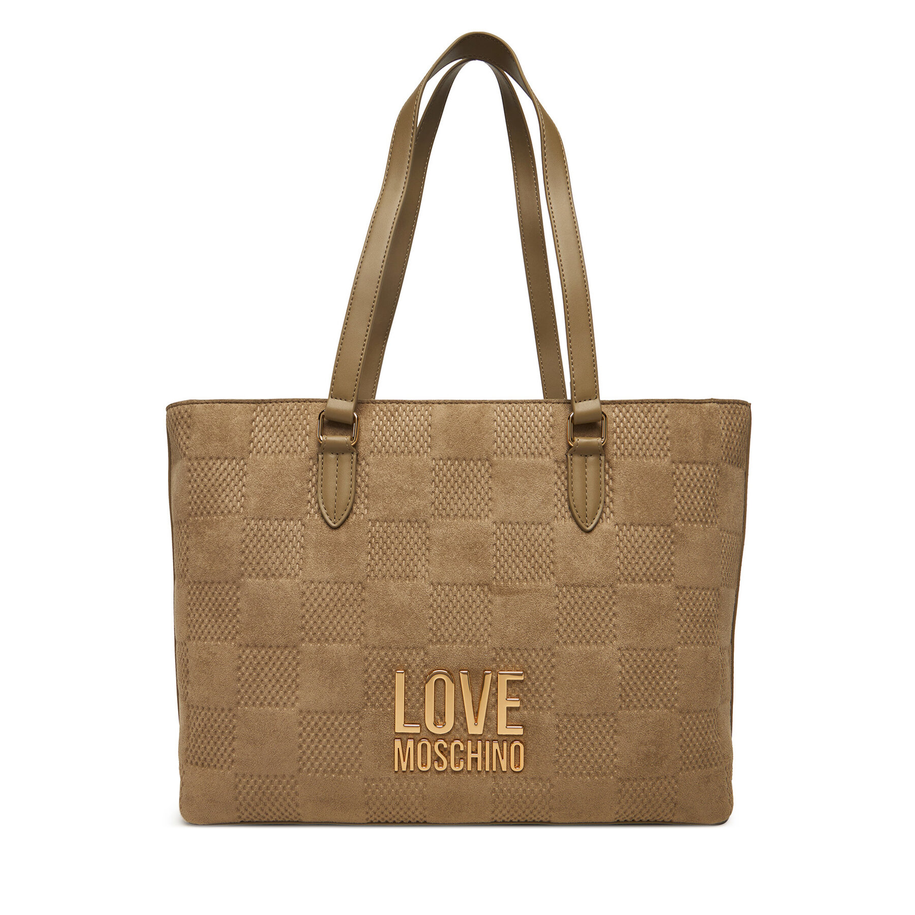 Geantă LOVE MOSCHINO JC4123PP0NKB110A Bej