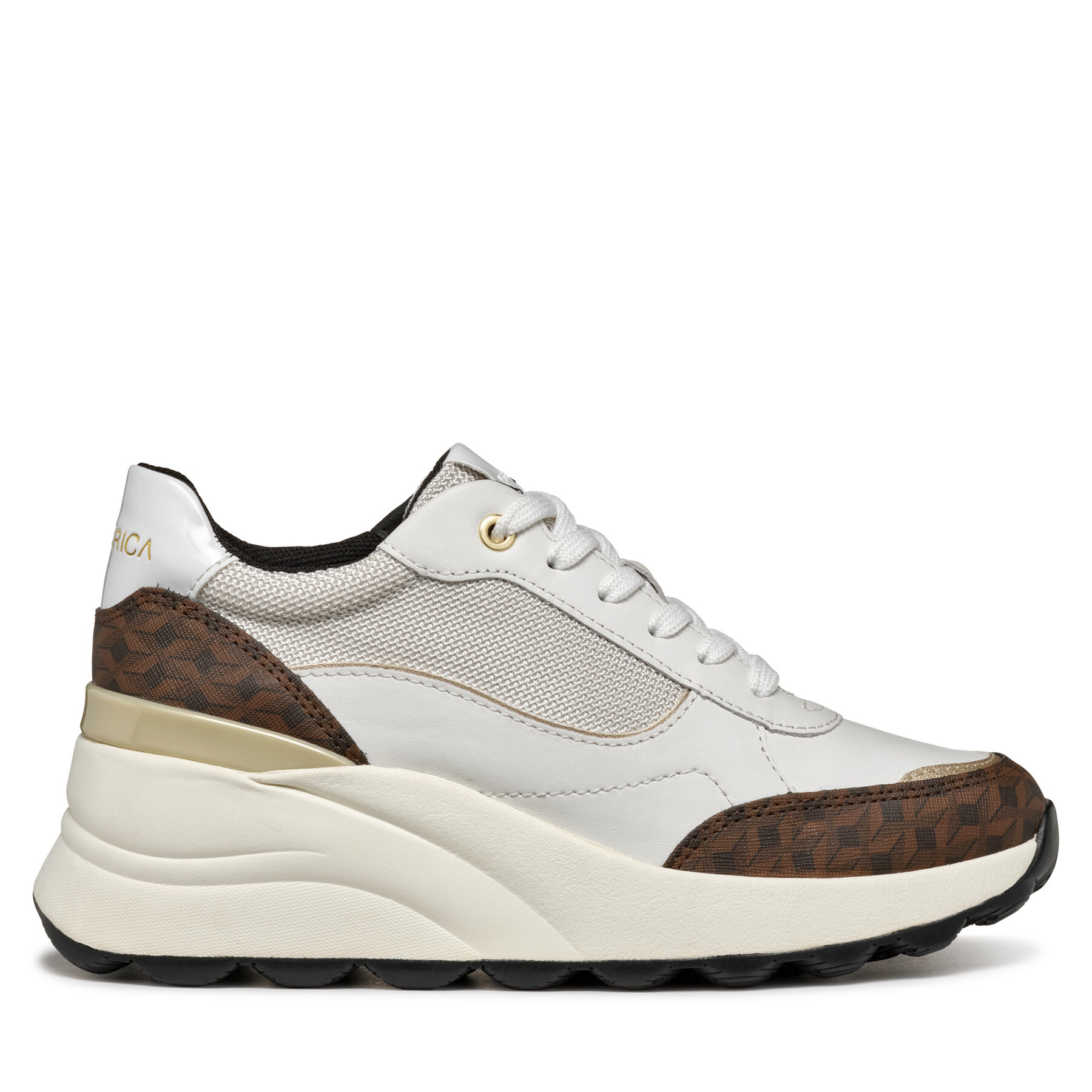 Sneakers Geox D Spherica Ec13 D45WAA 085AS C1352 Alb