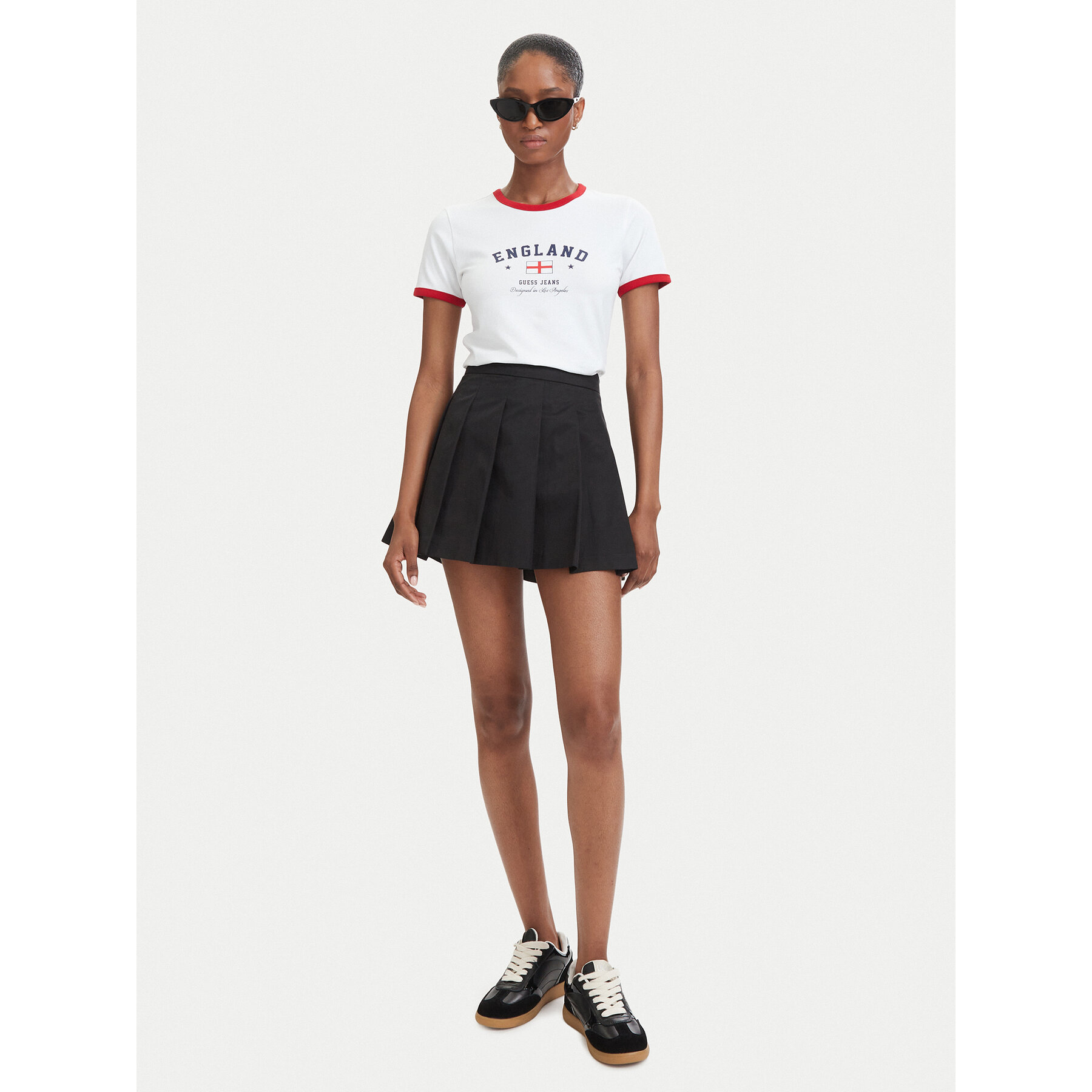 Guess Jeans T-Shirt W6YI16 K3995 Λευκό Slim Fit