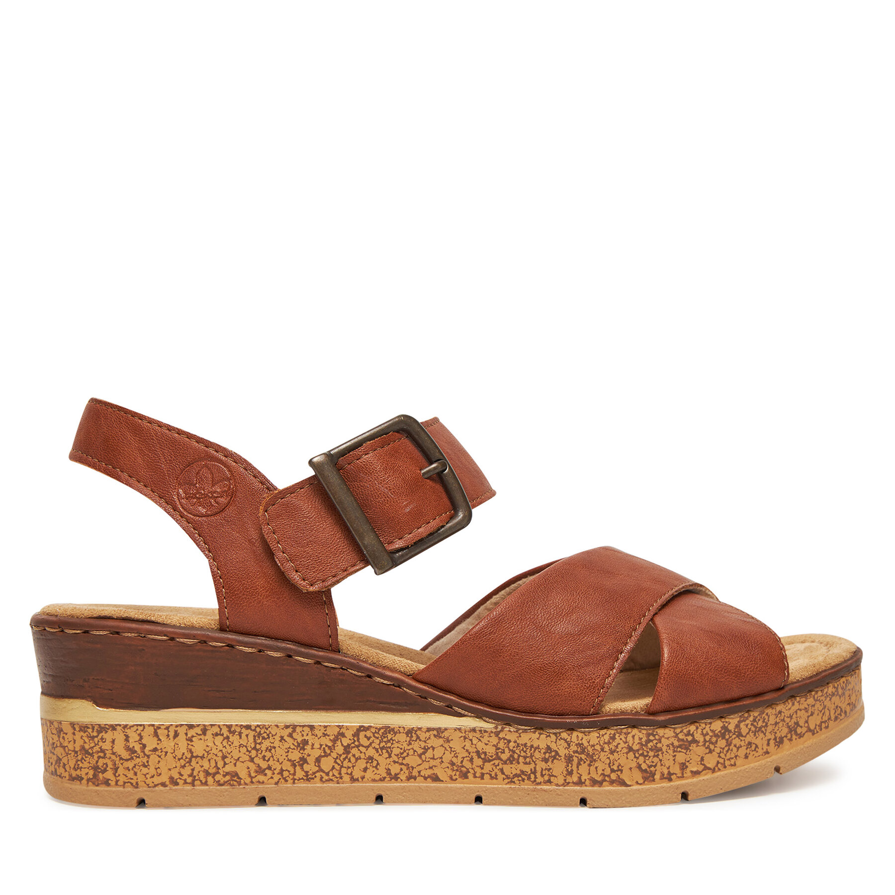 Сандали Rieker 63795-22 Кафяв