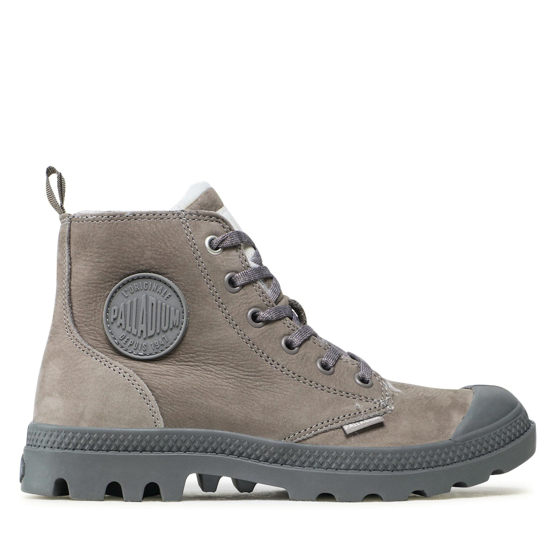 Outdoorová obuv Palladium Pampa Hi Zip Wl 95982-055-M Sivá