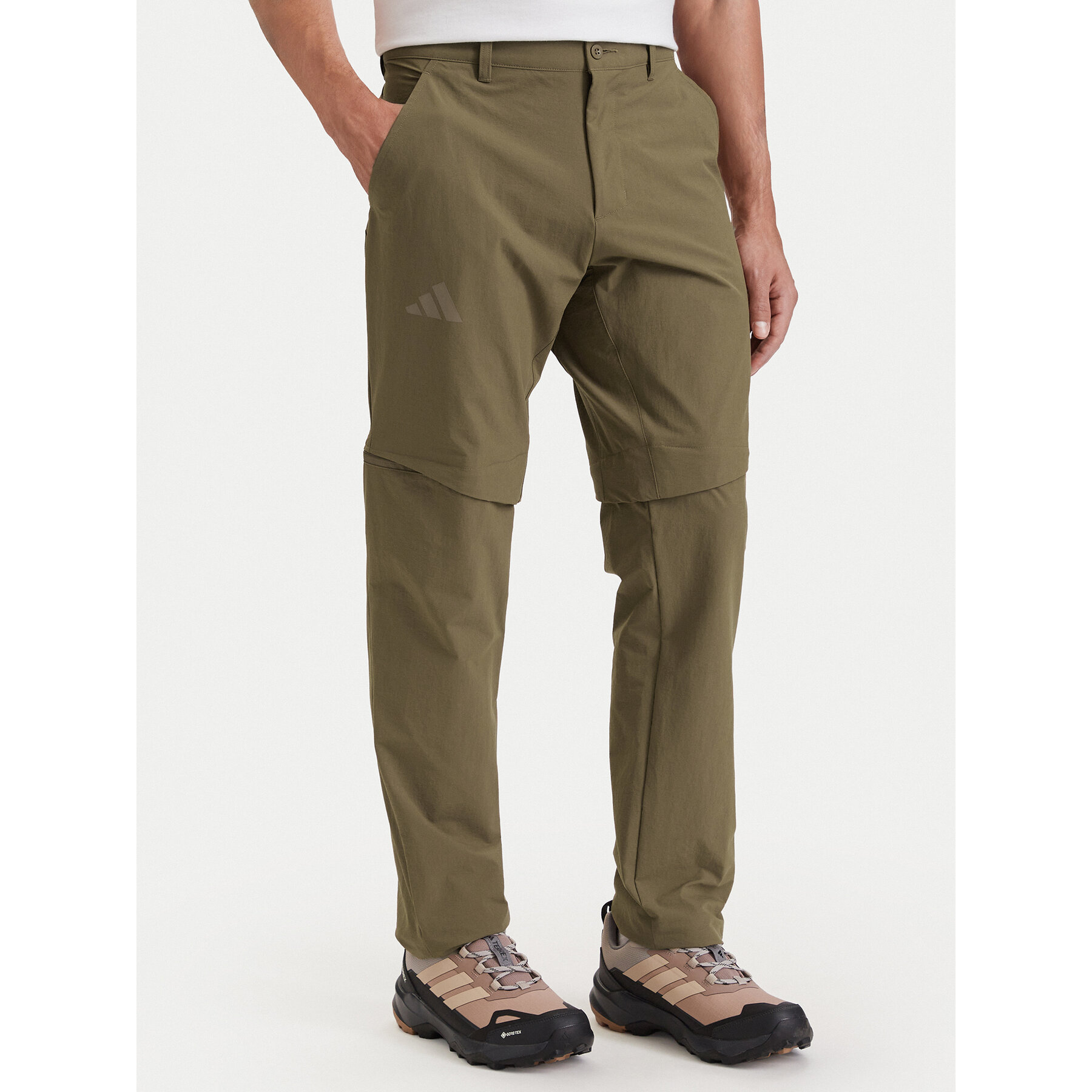 adidas Outdoor-Hose KW7459 Braun Regular Fit