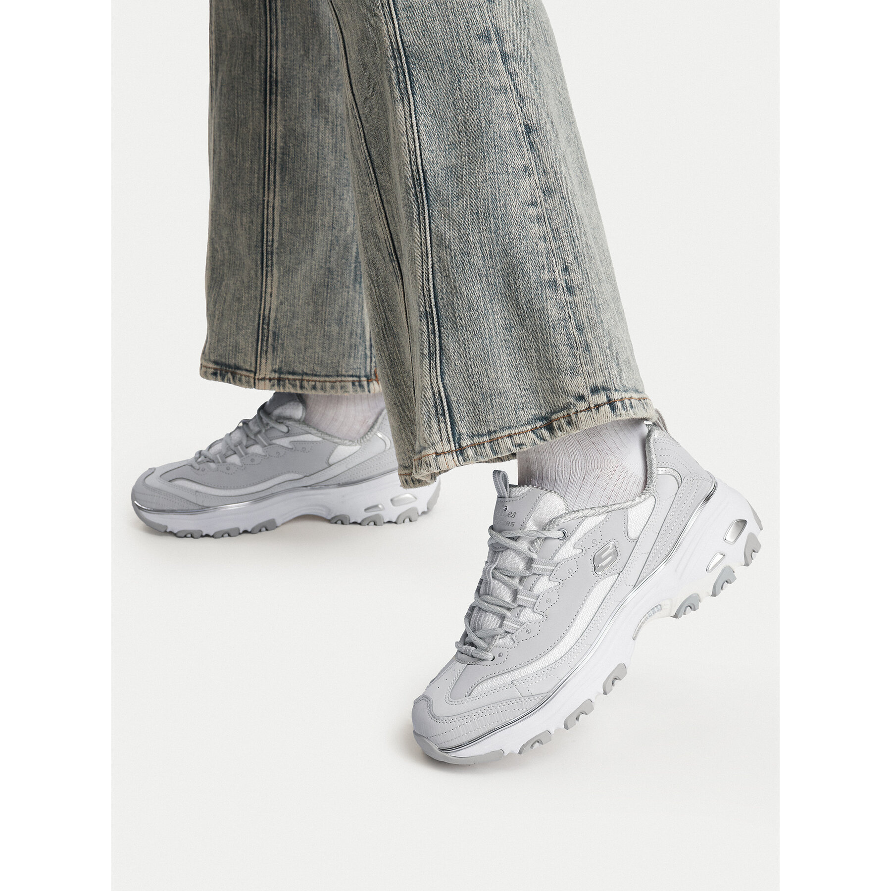 Сникърси Skechers D'Lites - Chrome Wave 150873/GRY Сив