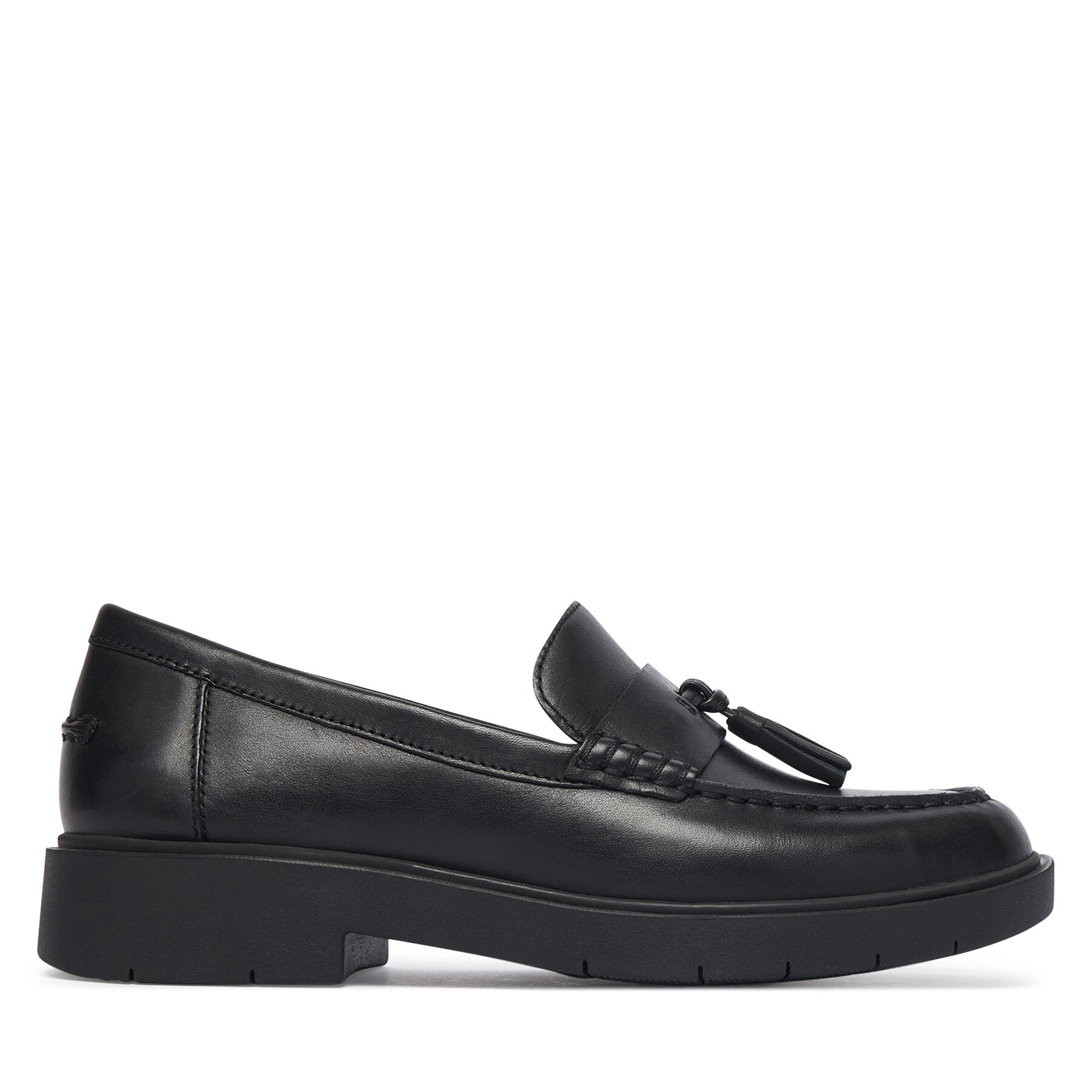 Loafers Geox D Spherica Ec1 B D65DKA 43 C9999 Čierna