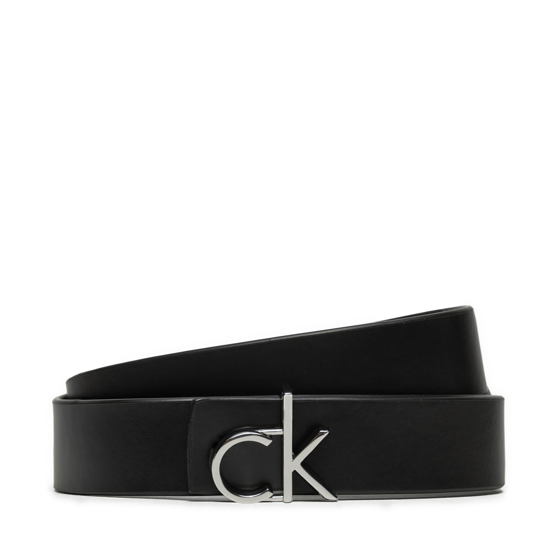 Női öv Calvin Klein, Méret: 80, Fekete, Ck Logo Reversible Belt 3.0 K60K613074