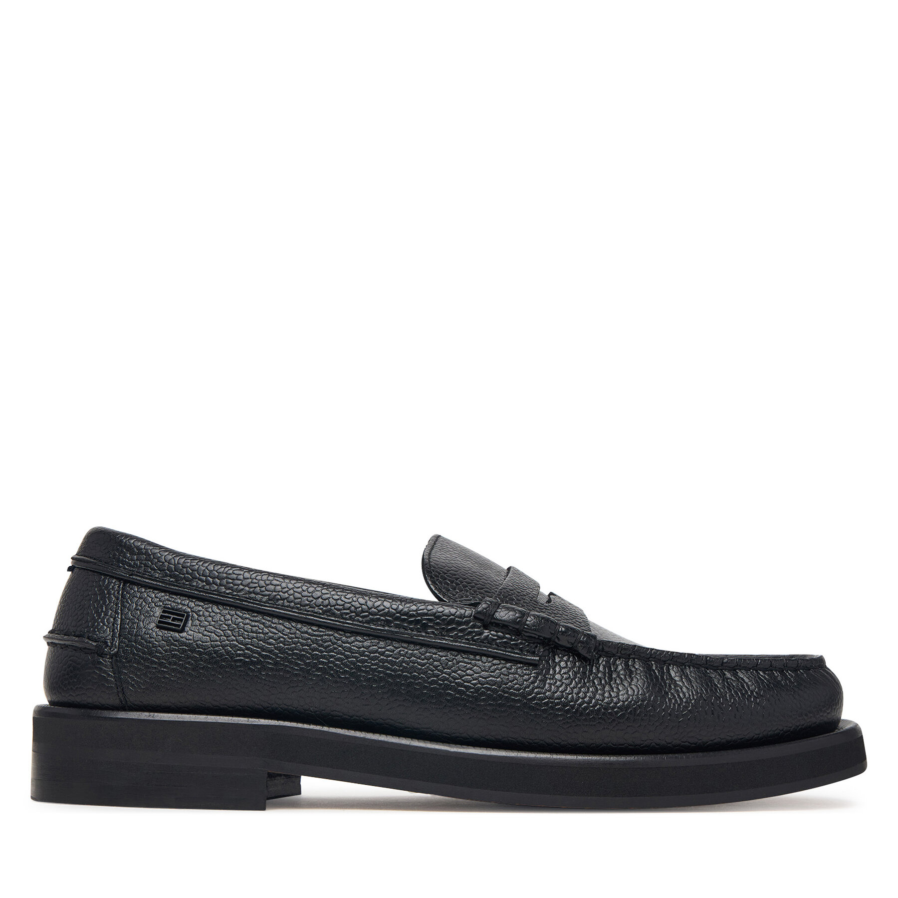 Mokasīni Tommy Hilfiger Premium Scotch Grain Loafer FM0FM06071 Melns