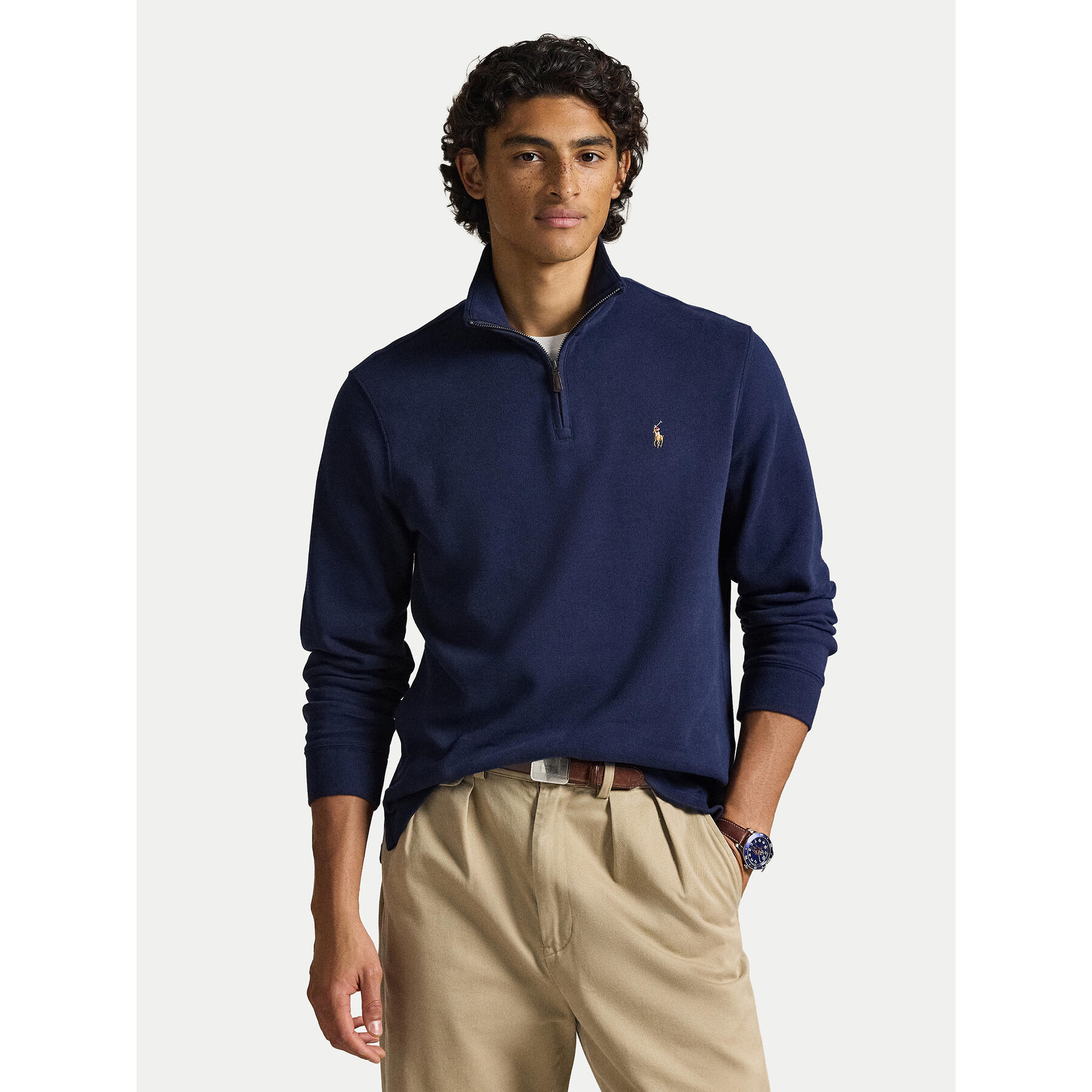 Polo Ralph Lauren Pullover 710P07411005 Dunkelblau Regular Fit