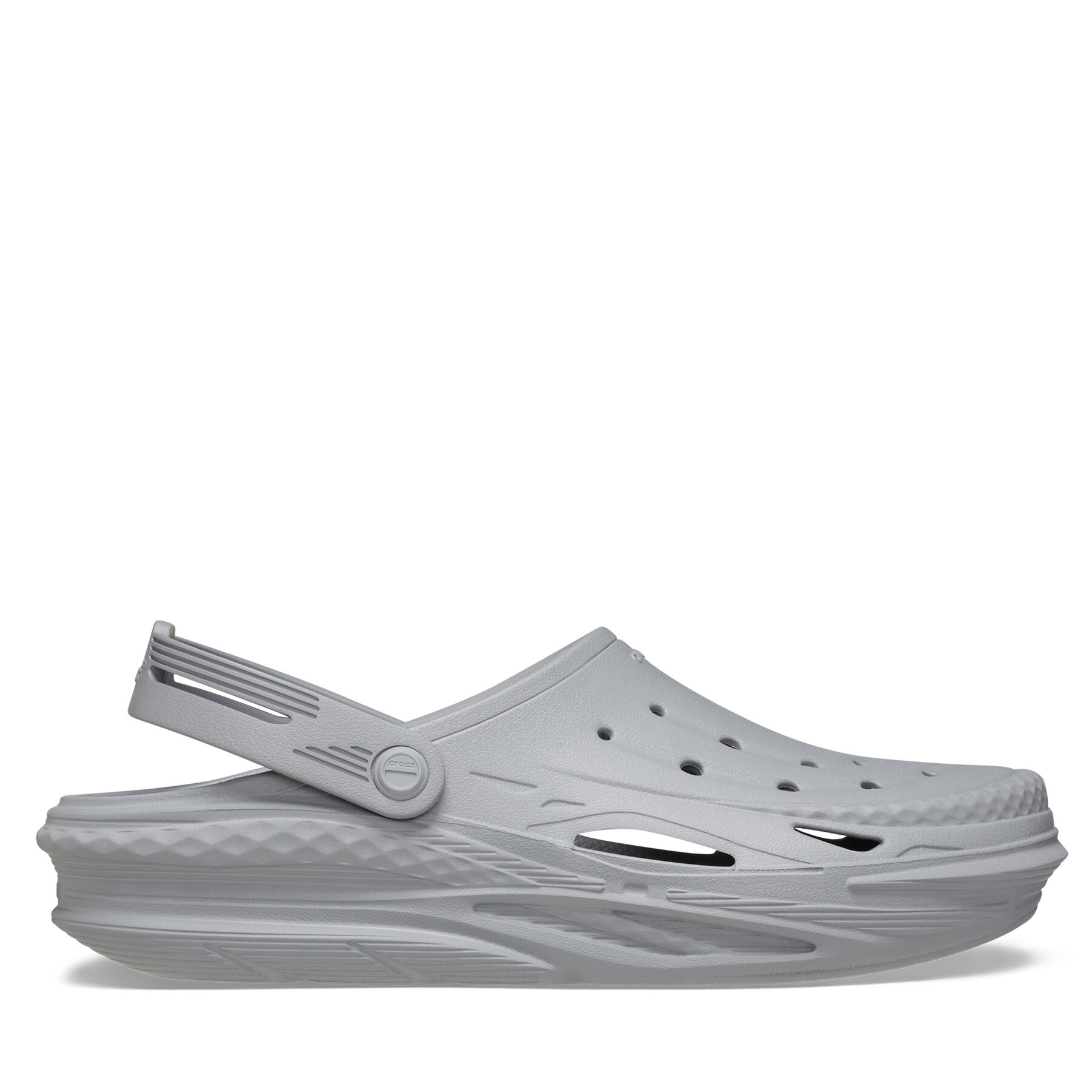 Mules / sandales de bain Crocs Off Grid Clog 209501 Gris