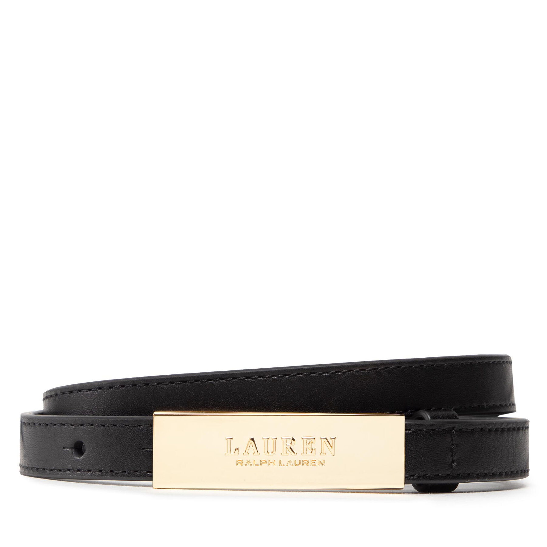 Curea de Damă Lauren Ralph Lauren New Plaque 412873090001 Negru