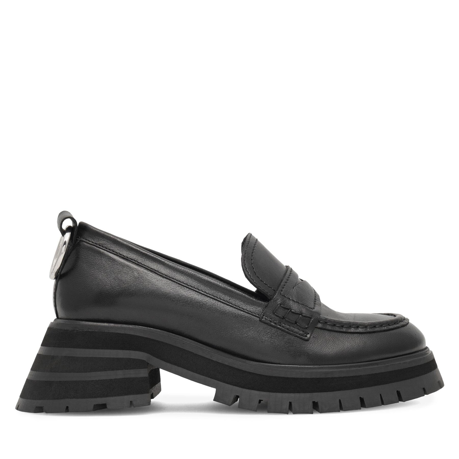 Damskie Loafersy Sergio Bardi, Rozmiar 41 Czarny WI16-C1037-02SB