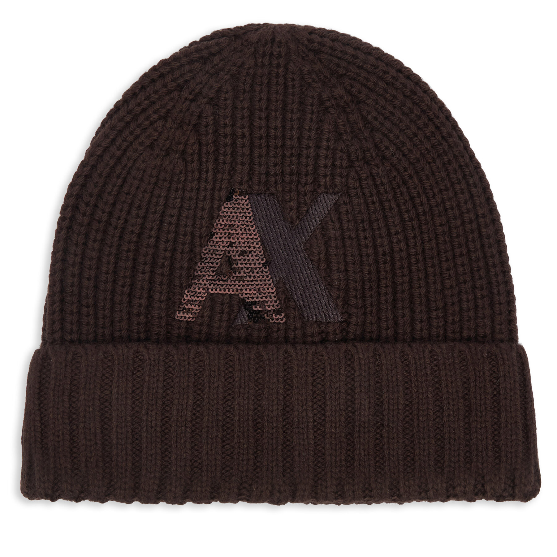 Шапка Armani Exchange XW003007 AF16604 U6032 Тъмнокафяв