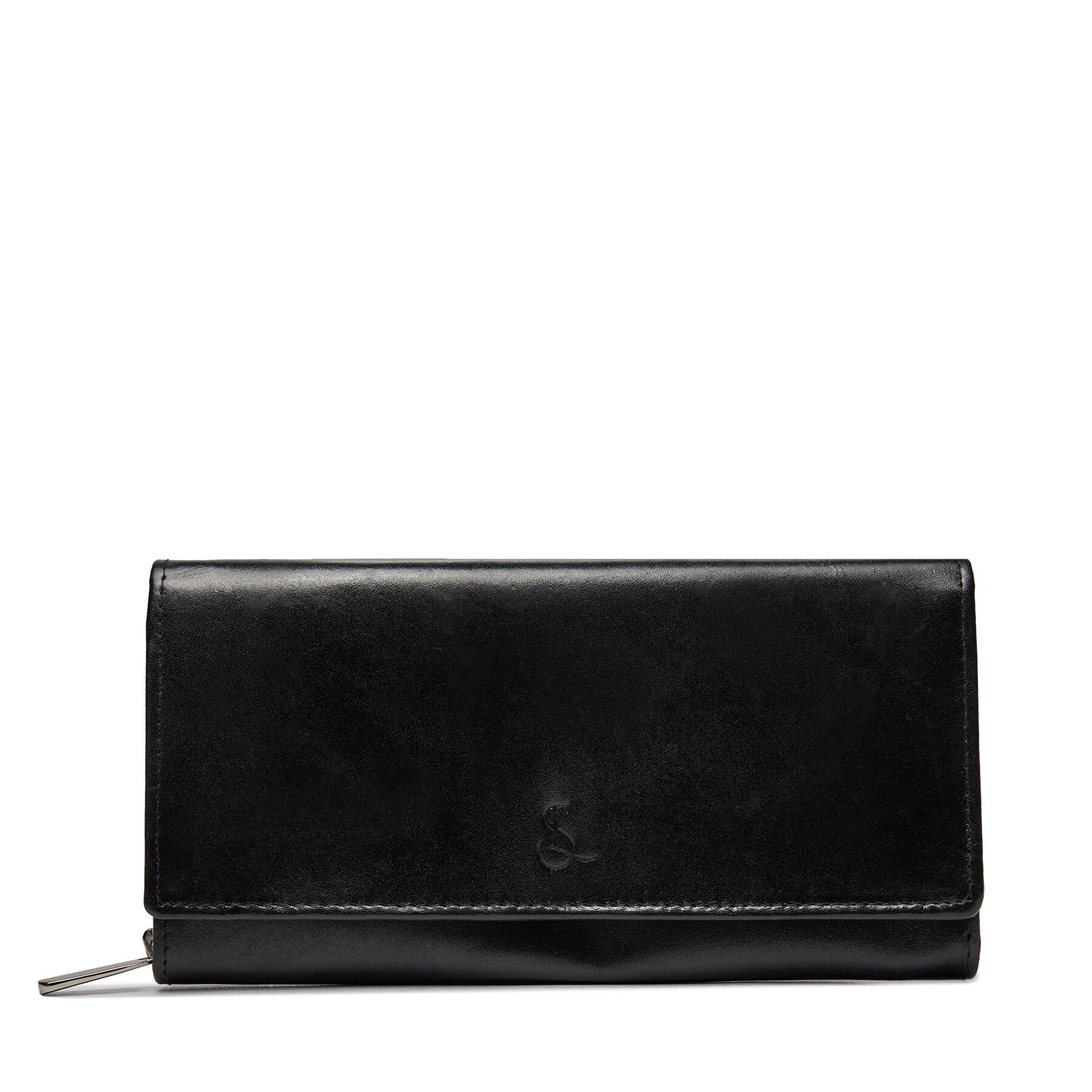 Cartera grande para mujer Semi Line P8264-0 Negro