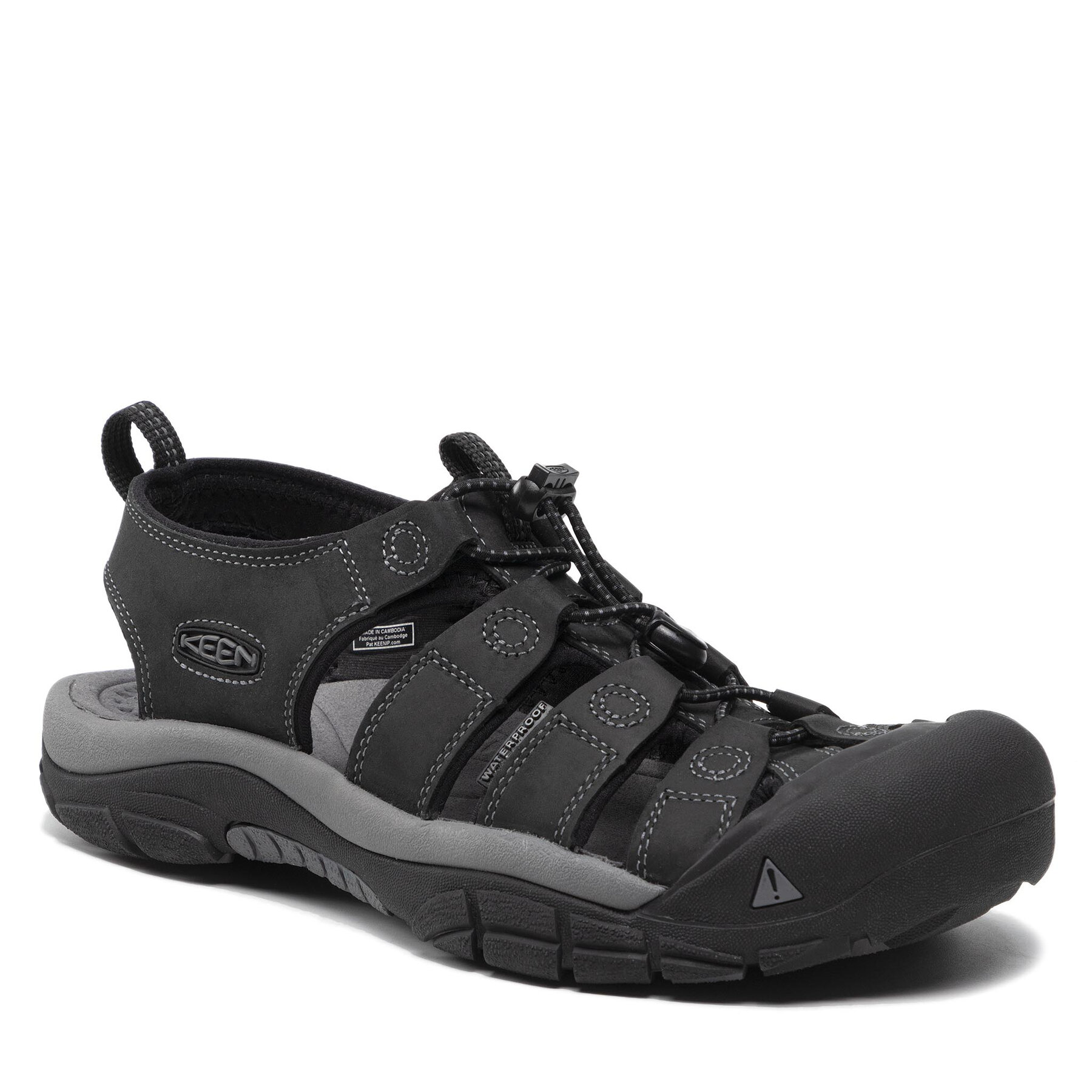 Sandale Keen Newport 1022247 Black/Steel Grey 1022247 imagine noua