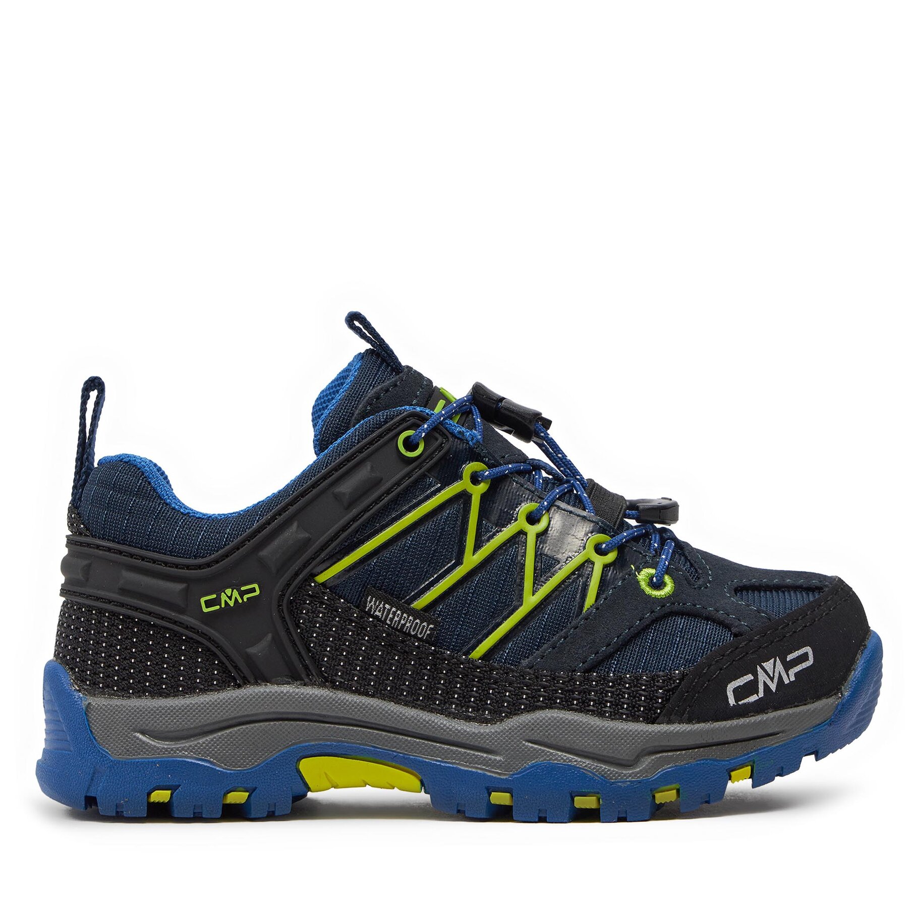 Παπούτσια πεζοπορίας CMP Kids Rigel Low Trekking Wp 3Q54554 Σκούρο μπλε