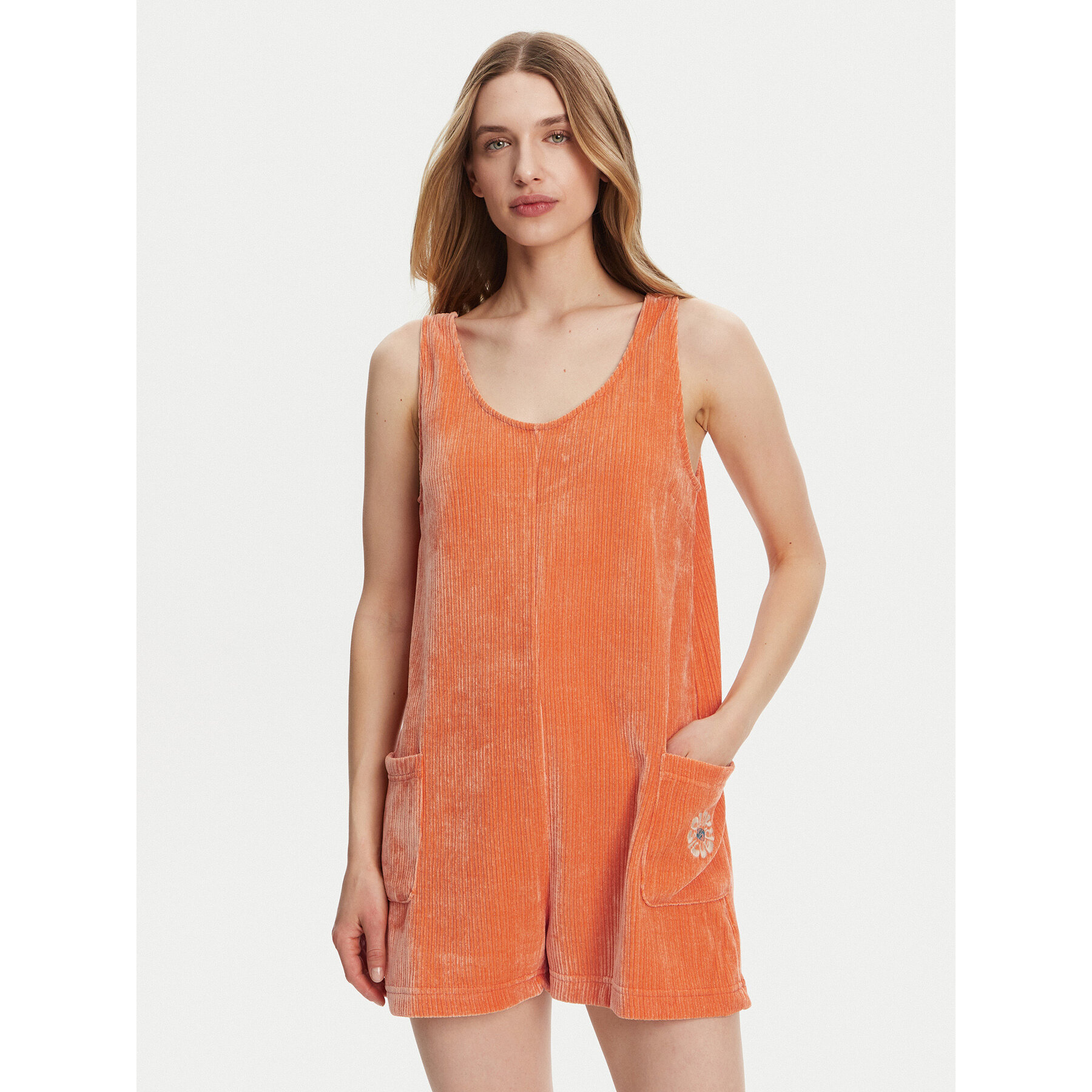 Quiksilver Jumpsuit EQWKD03037 Orange Regular Fit