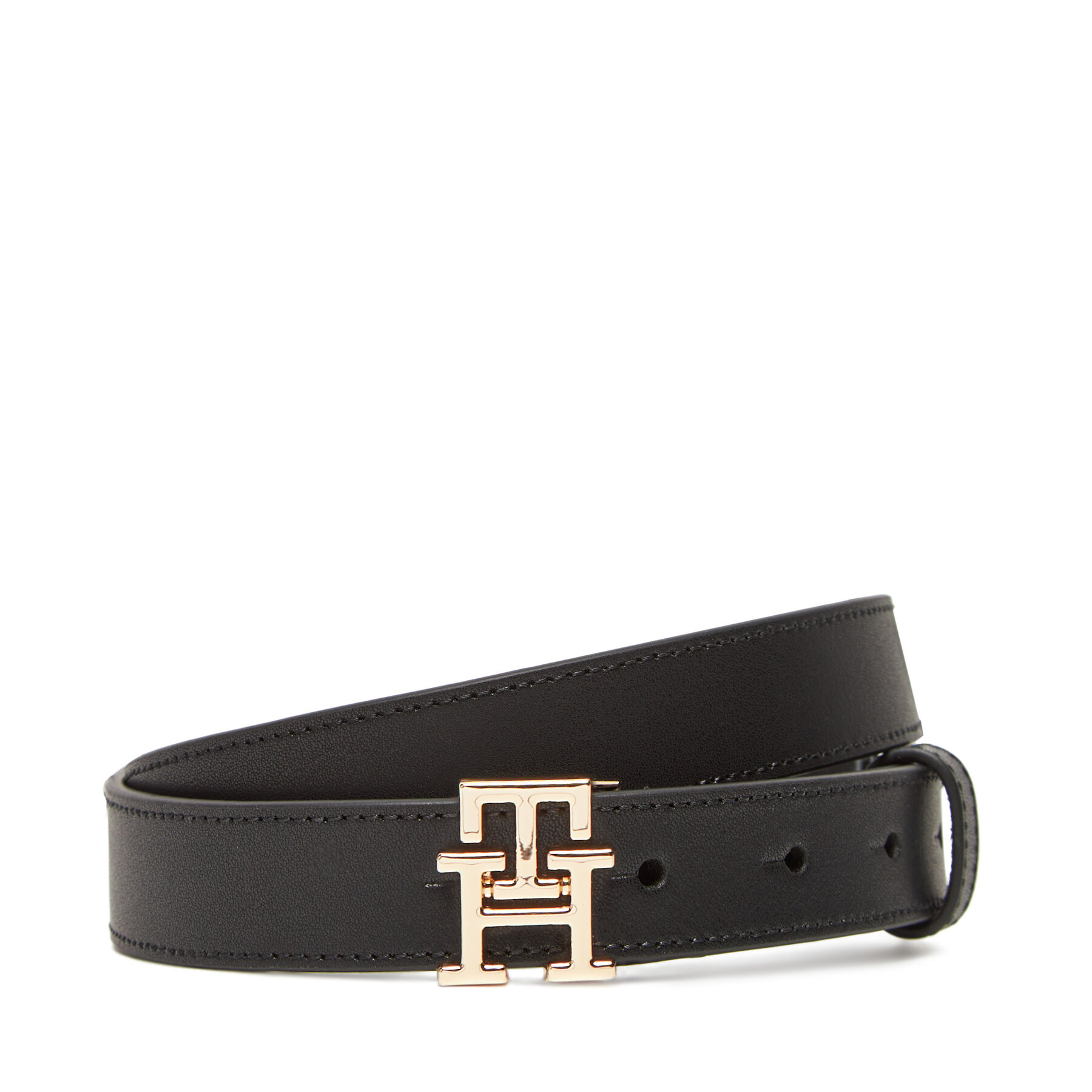 Дамски колан Tommy Hilfiger Th Modern 2.5 AW0AW17496 Черен