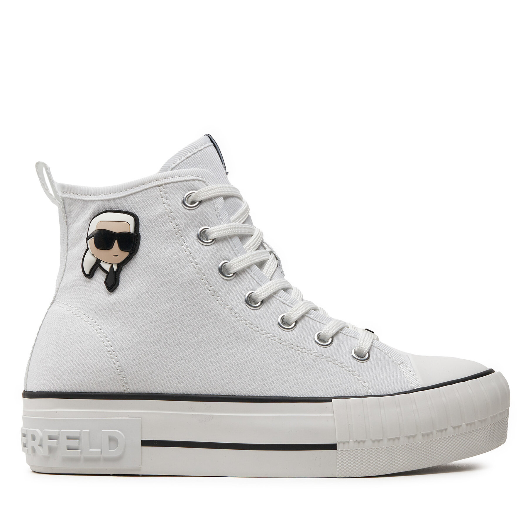 Γυναικεία Sneakers KARL LAGERFELD, Μέγεθος 37, Λευκό, KL60444