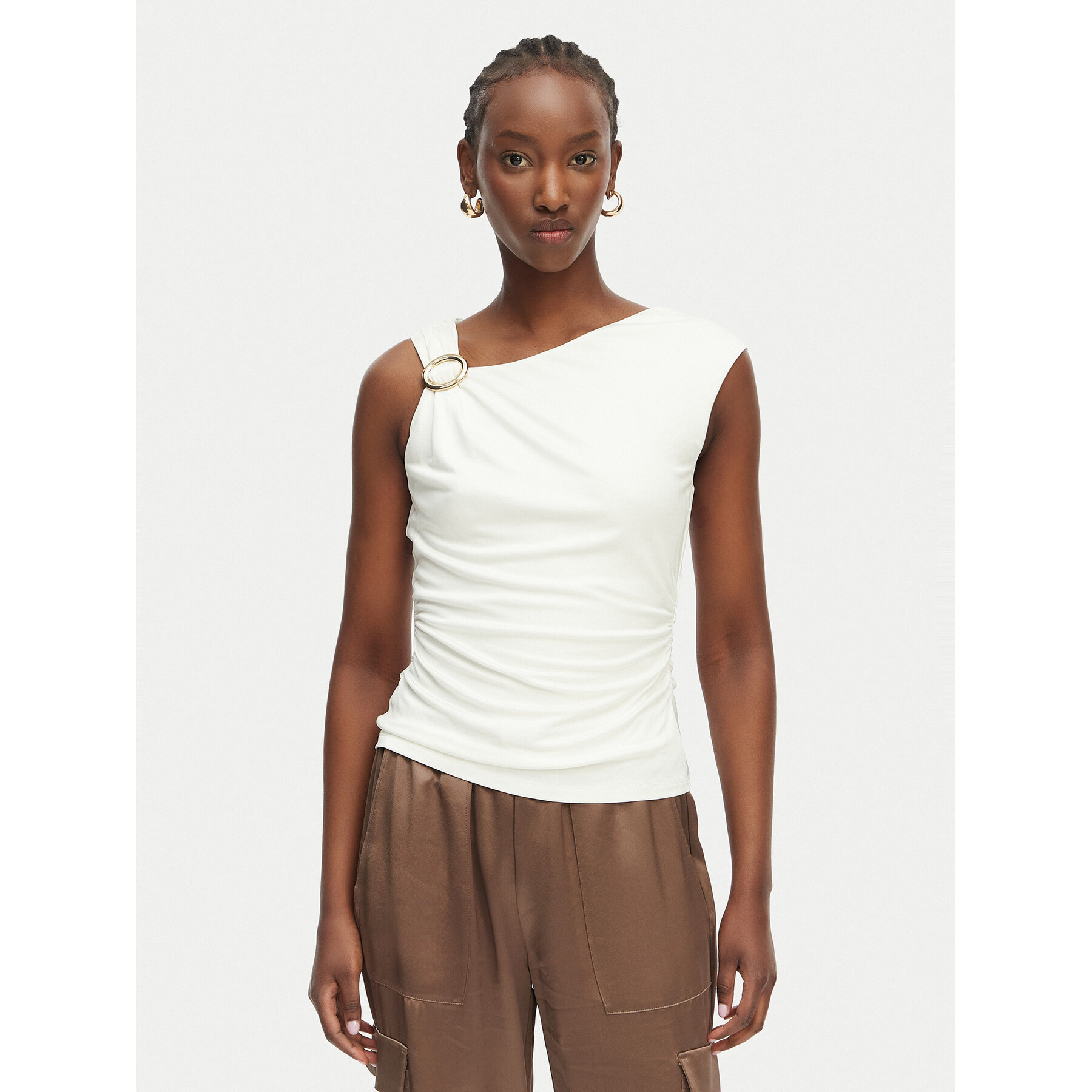 Marciano Guess Top G6GP02 K3068 Kremna Slim Fit