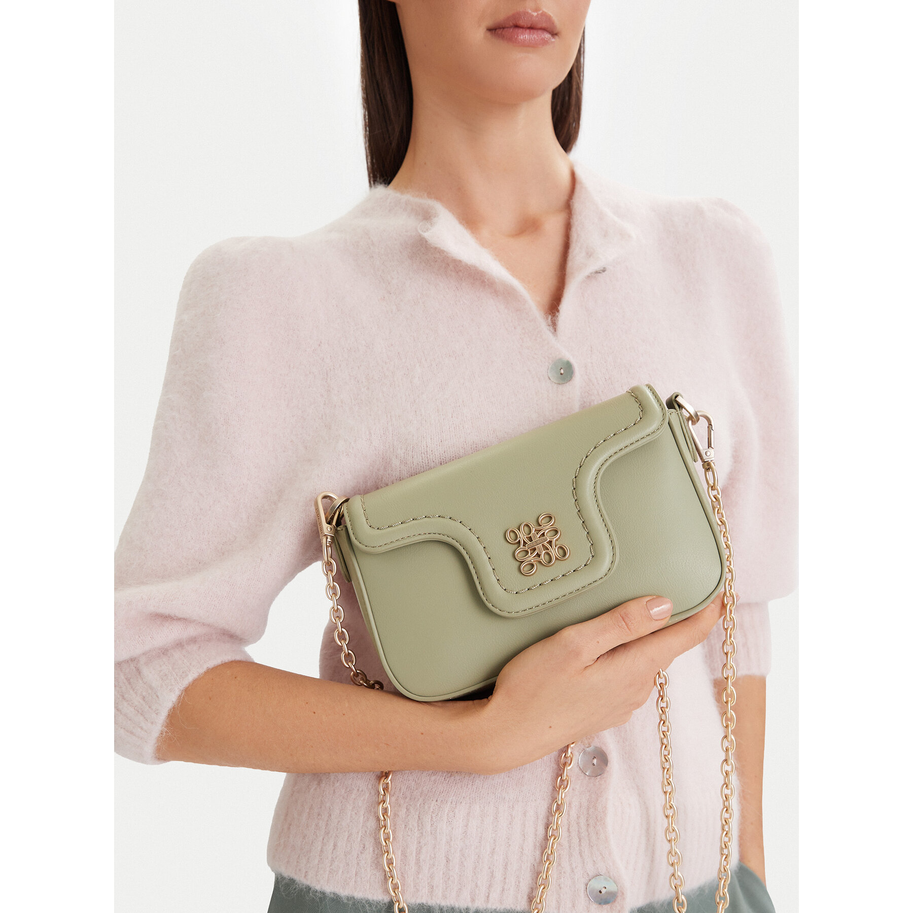 Geantă Nine West CEO-Tessa-KY257 Verde