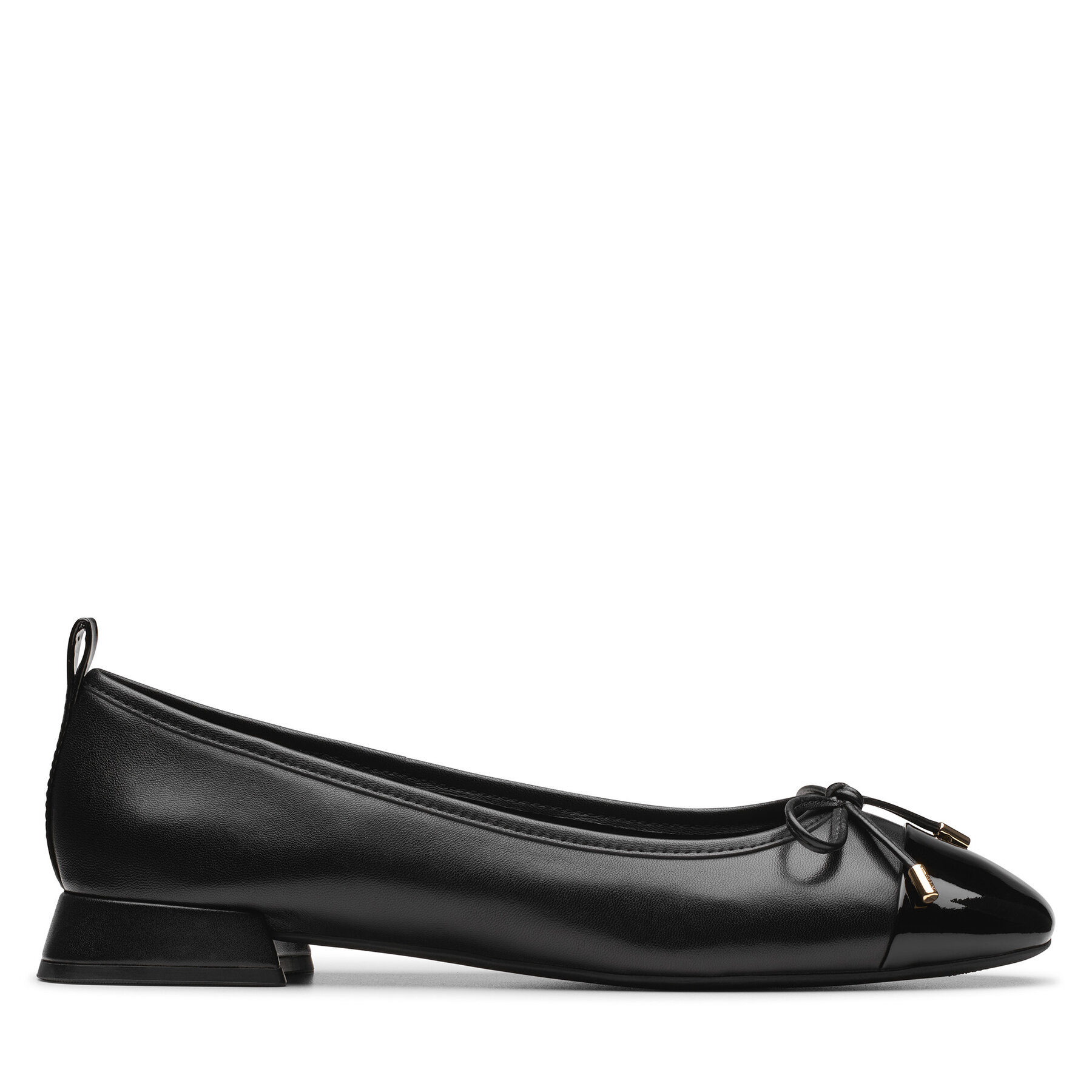 Balerina Clarks Ubree15 Poppy 26181322 Fekete