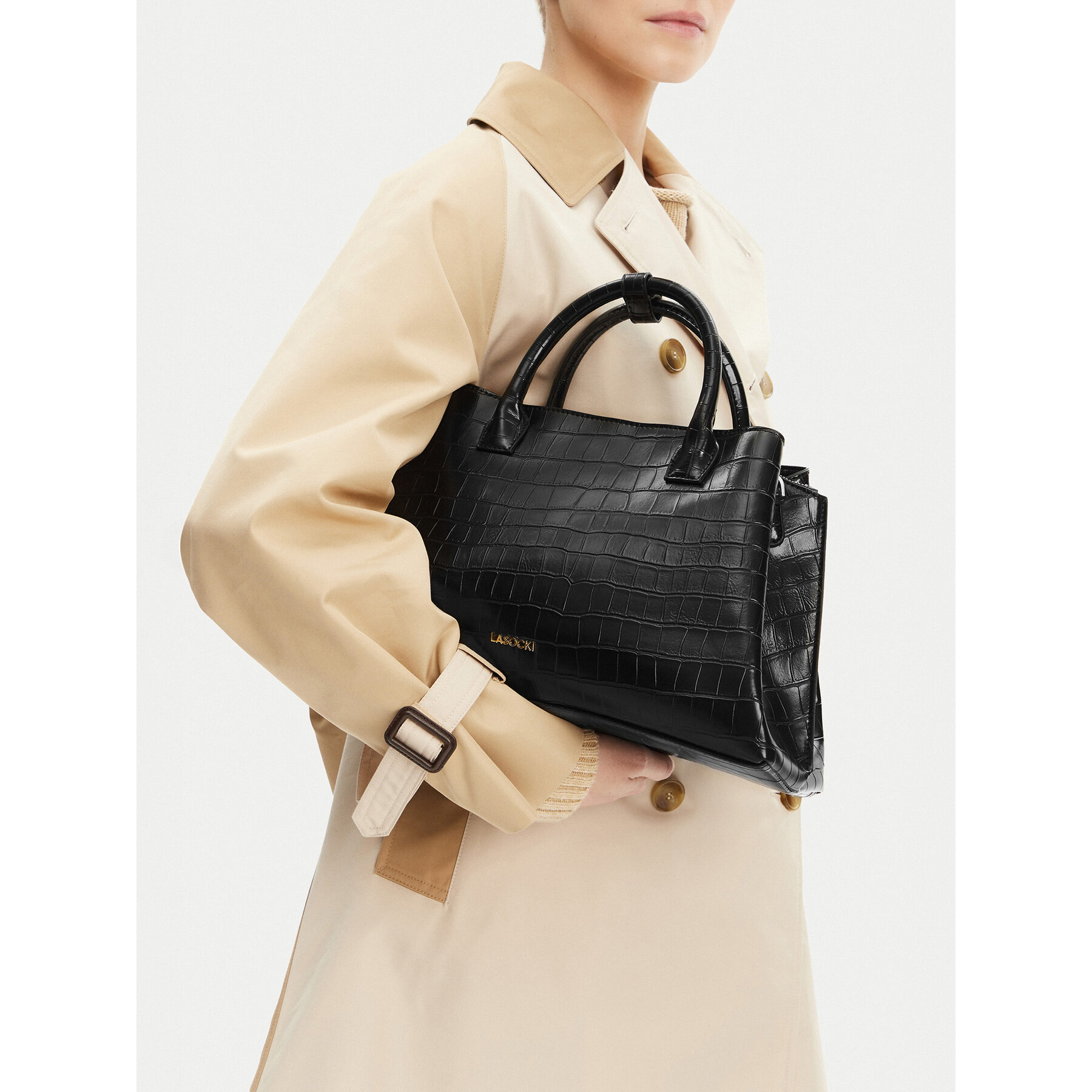 Дамска чанта Lasocki C-LSK-M-008-08 Черен
