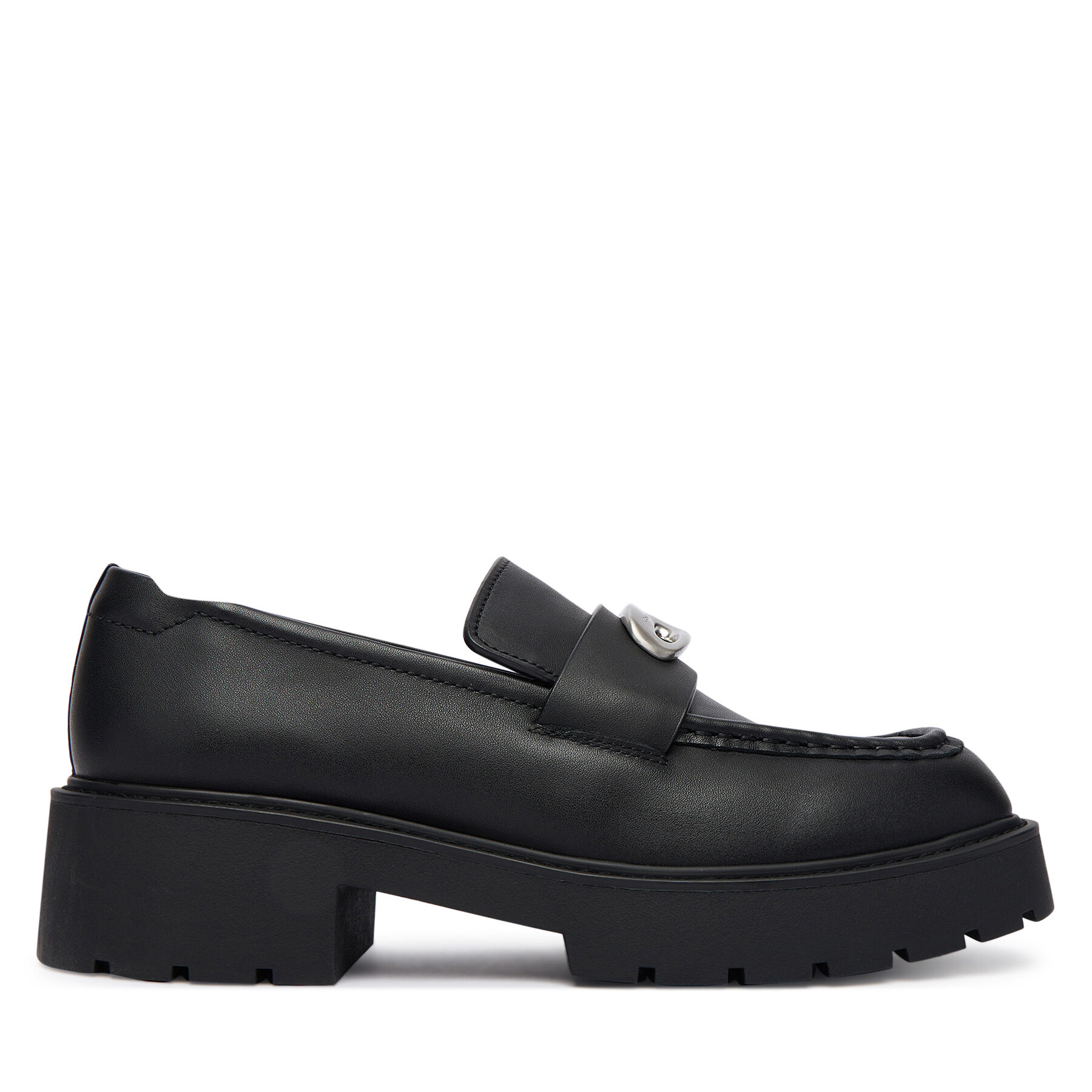 лоуфъри с дебела подметка Calvin Klein Chunky Loafer Lth Hw YW0YW01912 Черен