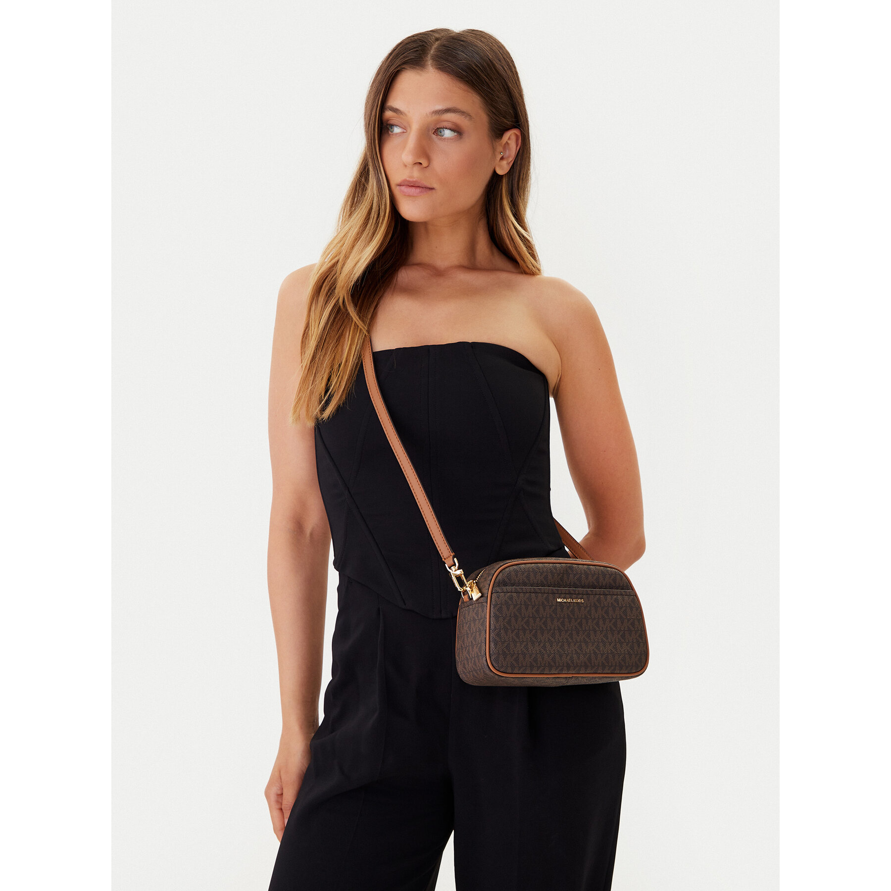 Ročna torba MICHAEL Michael Kors 32F5GJ6C5B Rjava