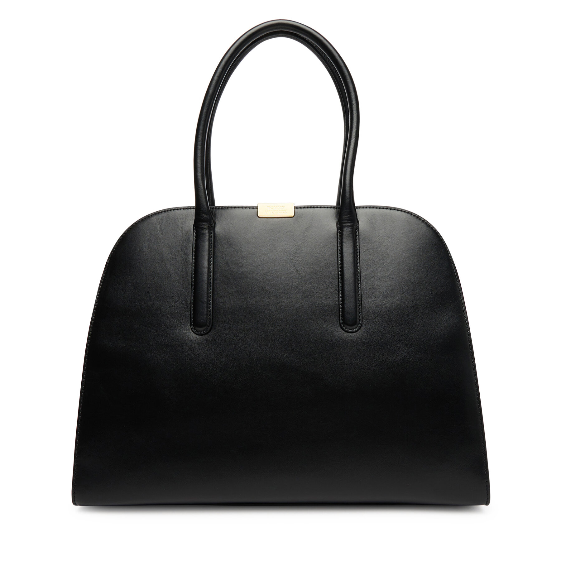 Дамска чанта Tommy Hilfiger Iconic Leather Tote AW0AW18206 Черен