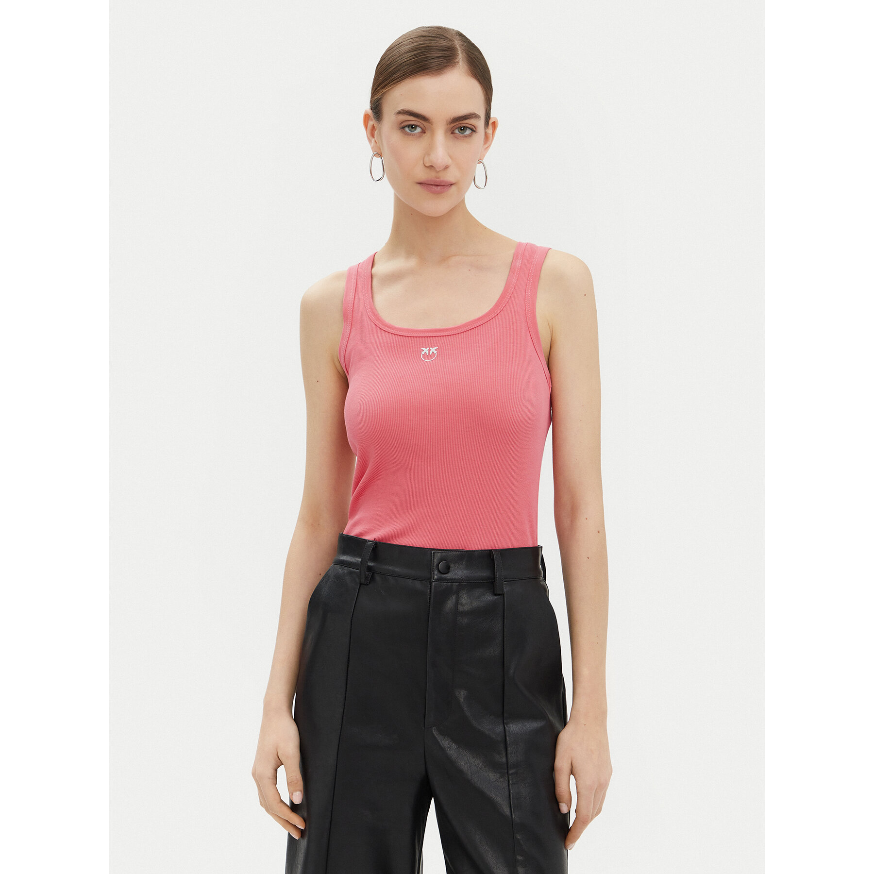 PINKO Felső 100807 A2C1 Rózsaszín Regular Fit