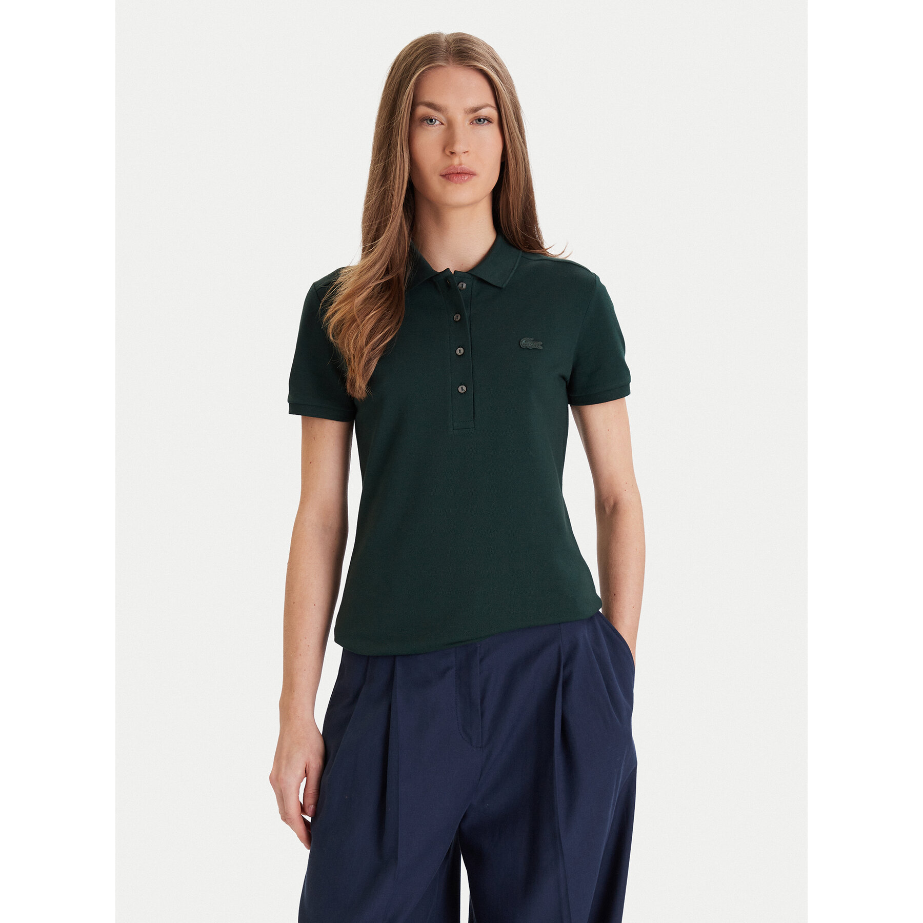 Lacoste Polo PF5462 Verde Slim Fit