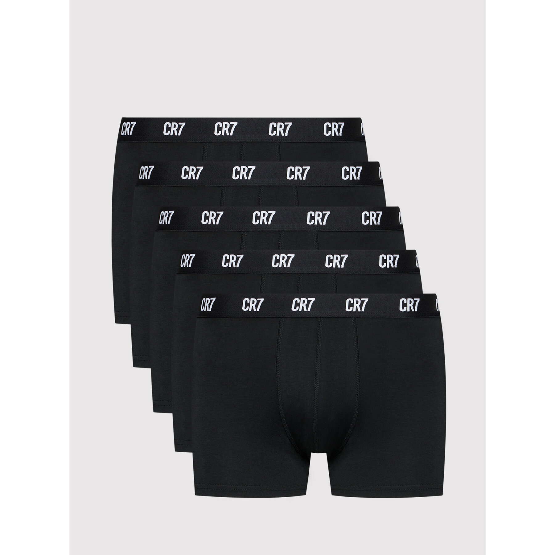 Cristiano Ronaldo CR7 Boxer szett Basic Trunk 5-Pack 8106-49-2900 Fekete