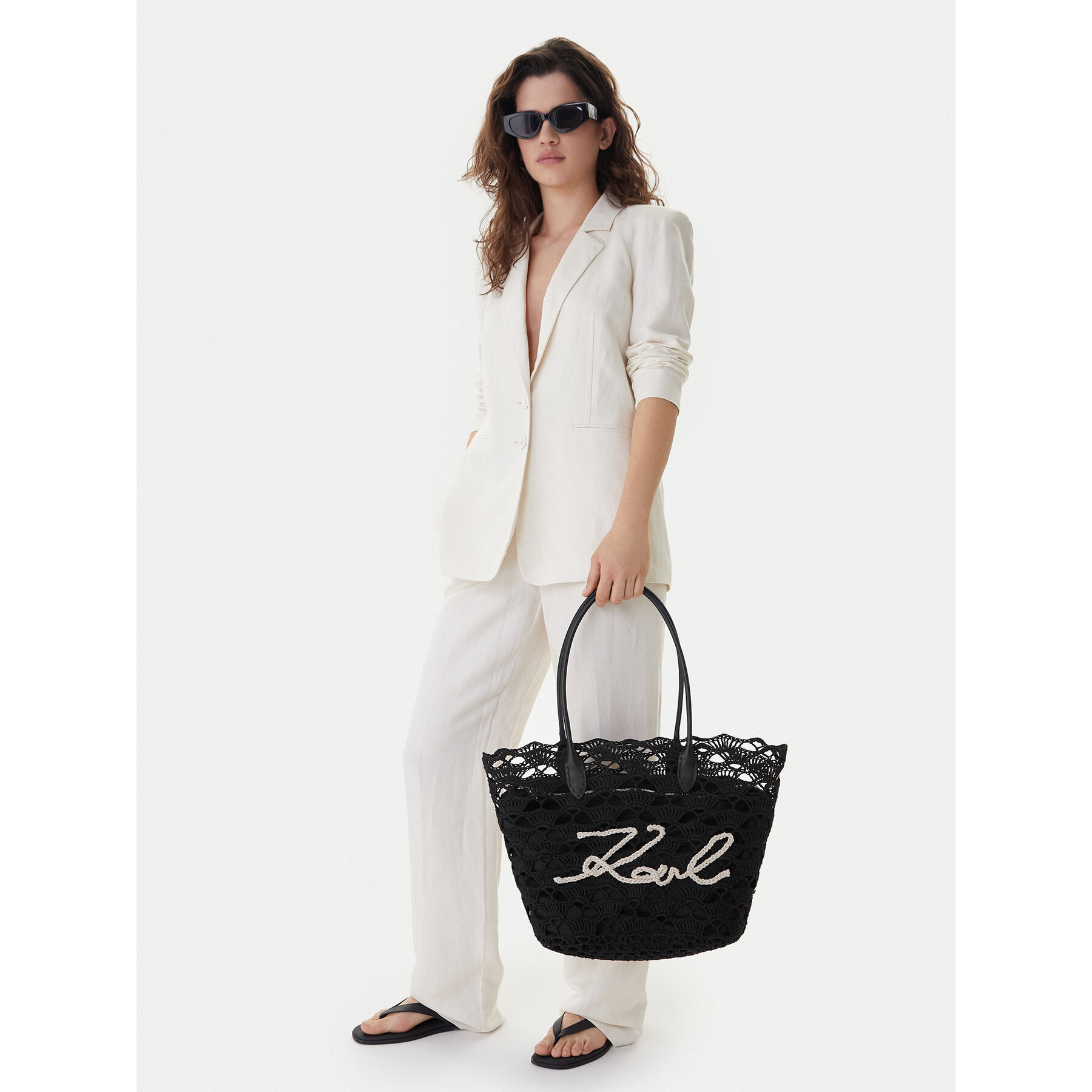 Geantă KARL LAGERFELD B1W46094 Negru