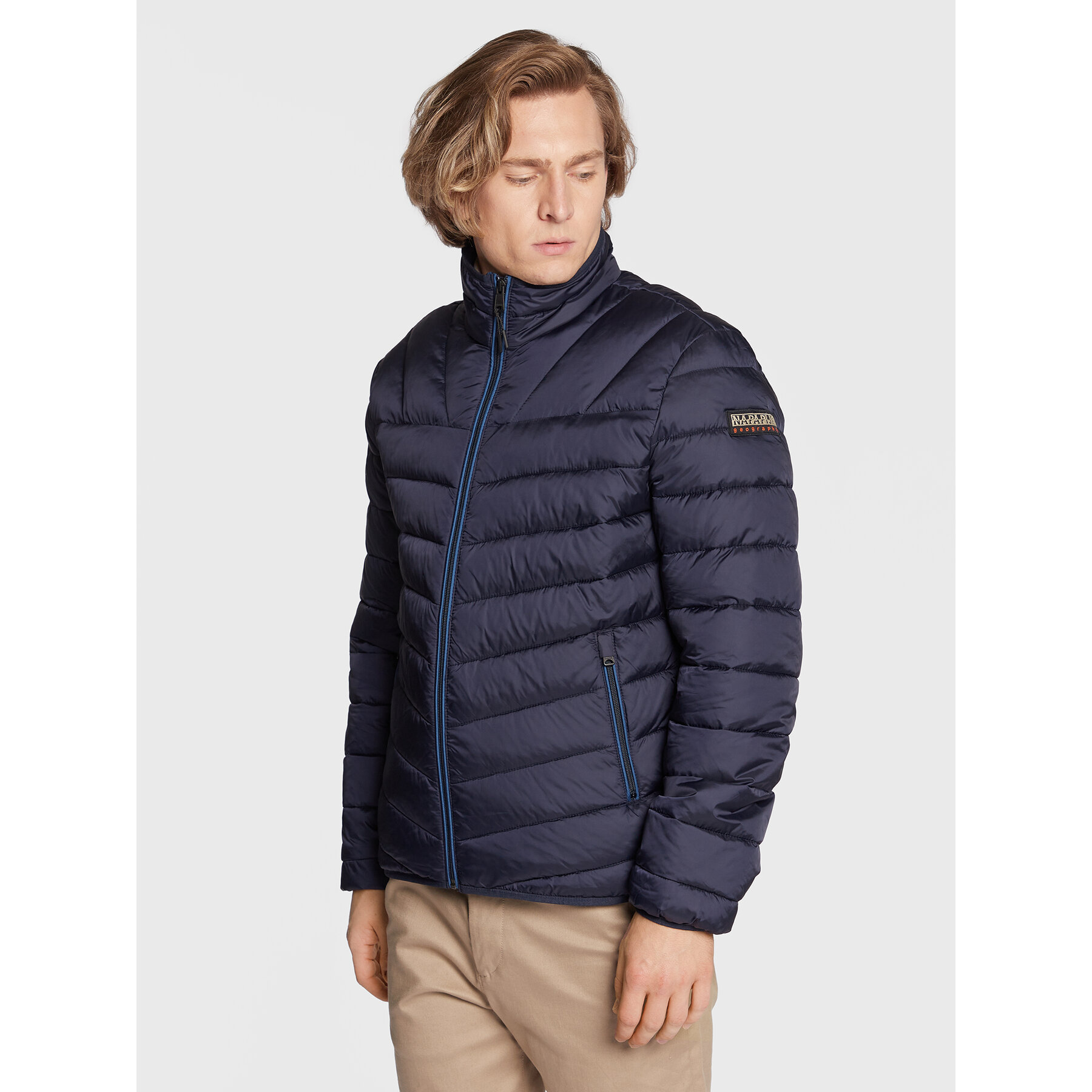 Napapijri Übergangsjacke Aerons NP0A4GJN Dunkelblau Regular Fit