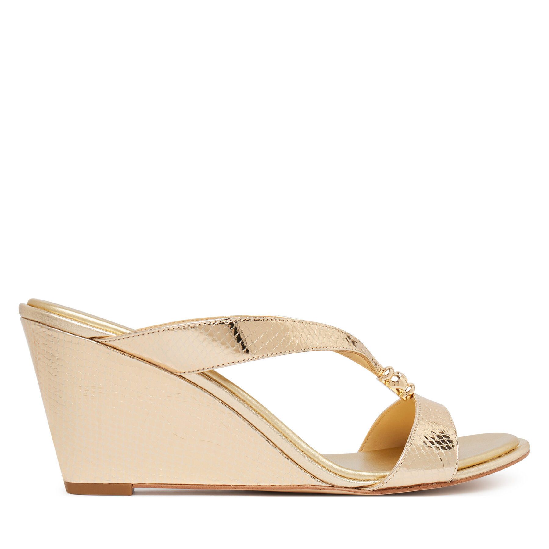 Natikači MICHAEL Michael Kors Cherie 40T6CHMS2M Zlata