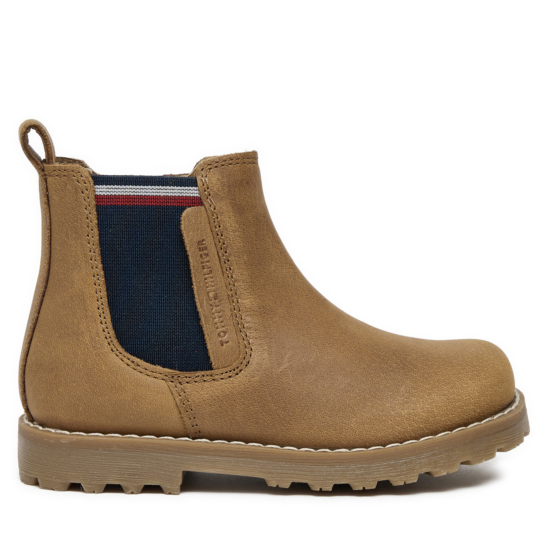 Botines planos Tommy Hilfiger T1X5-33700-0124 M Marrón
