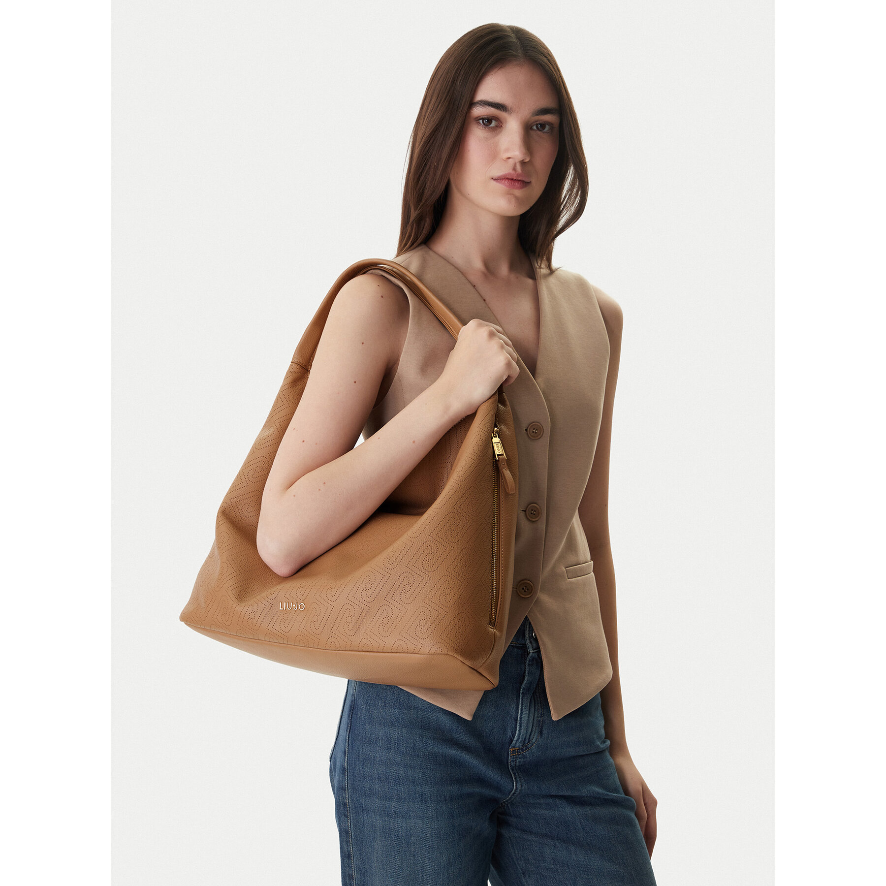 Дамска чанта Liu Jo AA6057 ES026 Кафяв