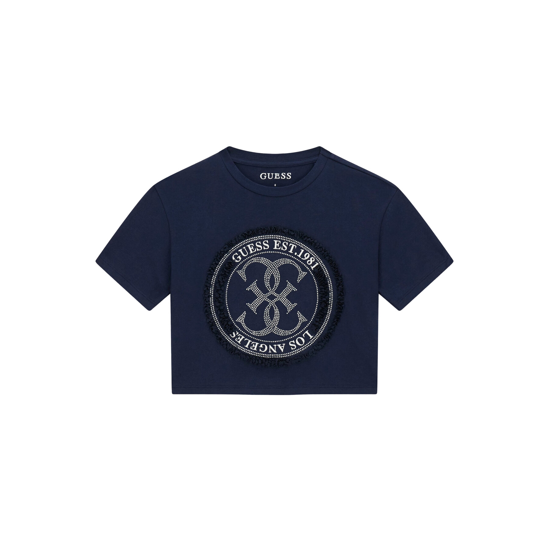 Guess T-Shirt J6GI07 K6YW4 Σκούρο μπλε Relaxed Fit